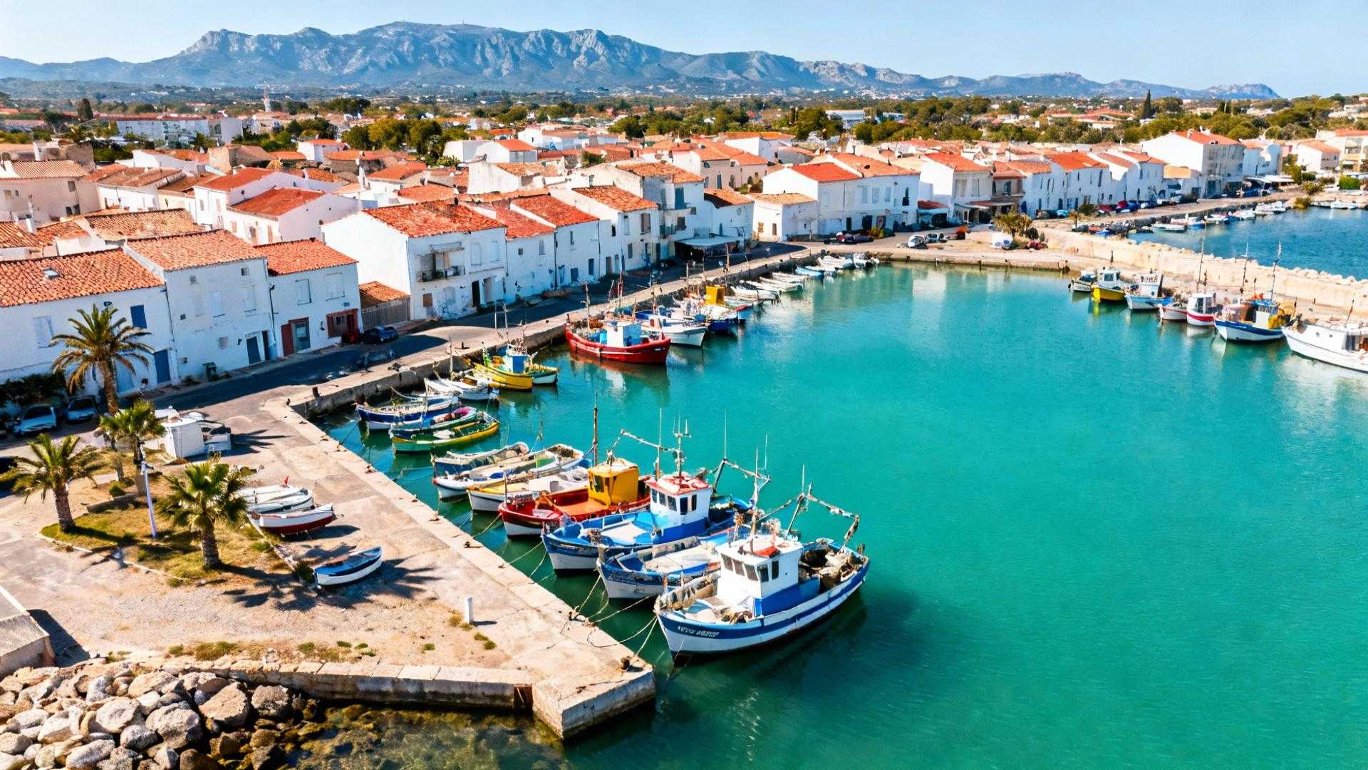Ce port de 5 500 habitants cache 5 km de plages à moitié prix de Sète
