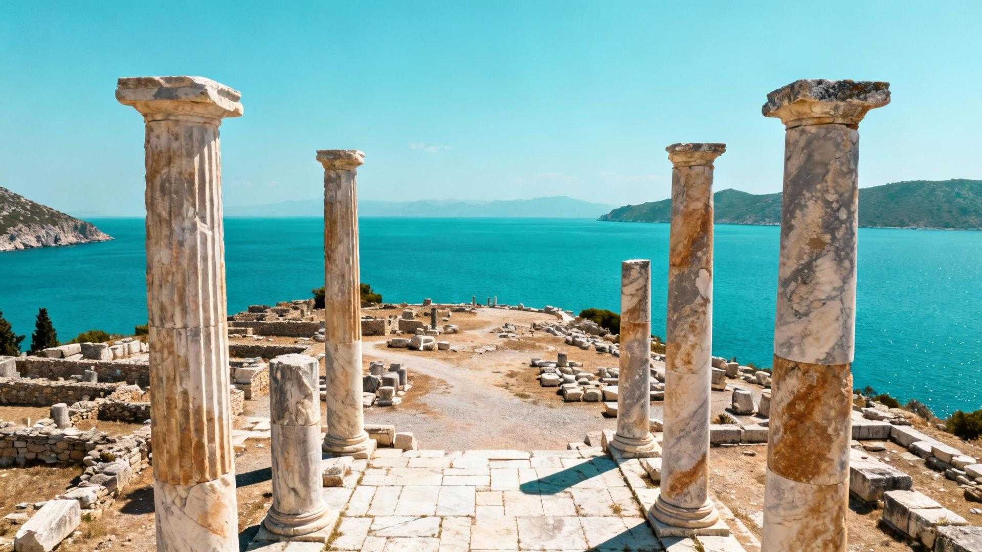 Paros coûte 100 € quand Santorini facture 300 € — le marbre qui a sculpté l'Antiquité
