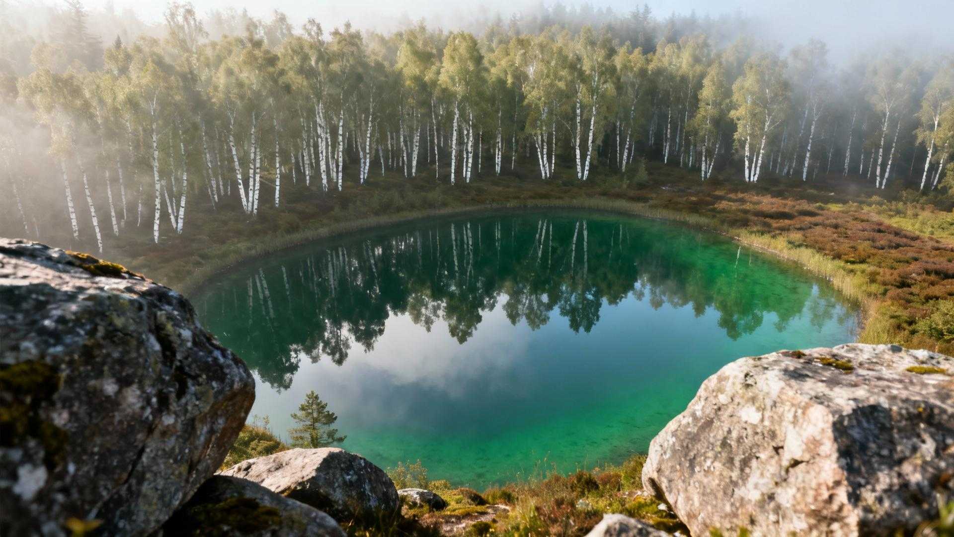 Ce lac artificiel de 1000 hectares a englouti huit villages en 1950
