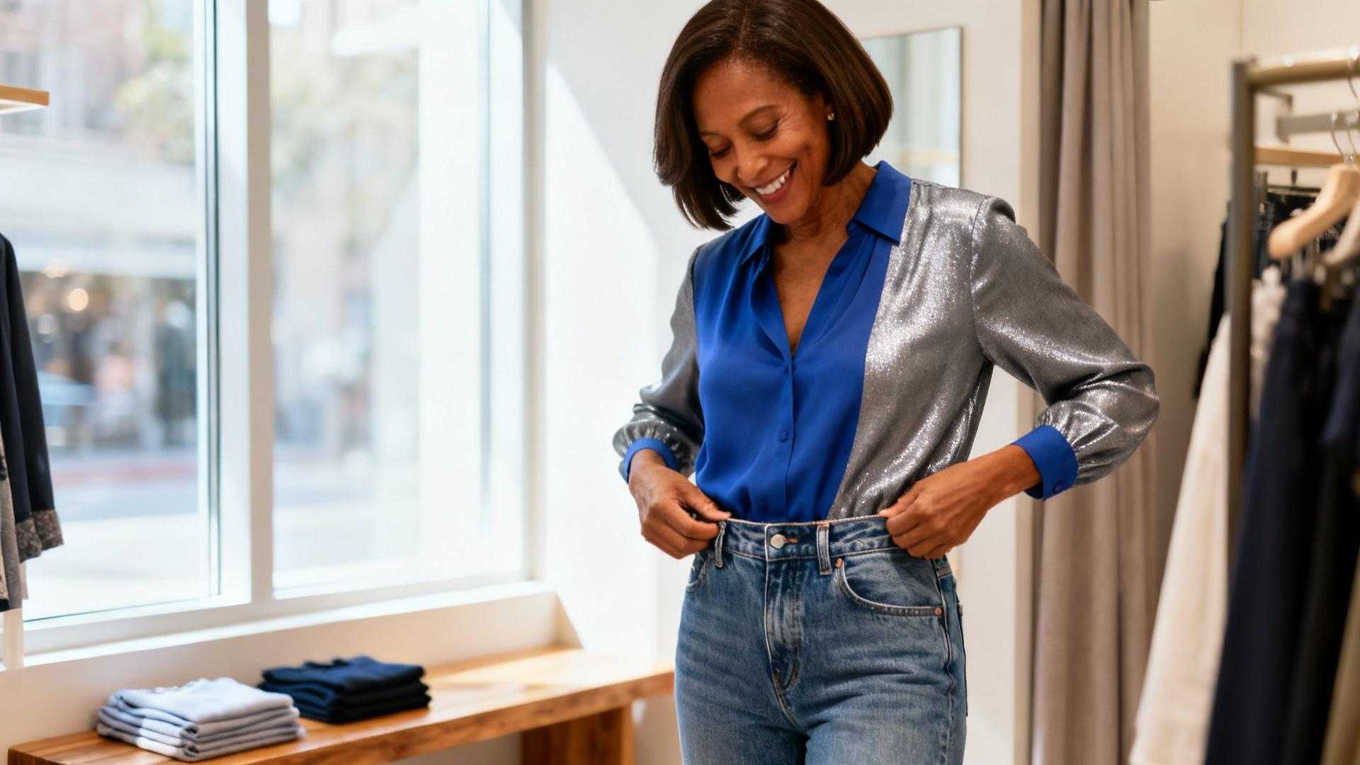 Les stylistes parisiens expliquent pourquoi 2,3 millions de Françaises 45+ adoptent ce jean
