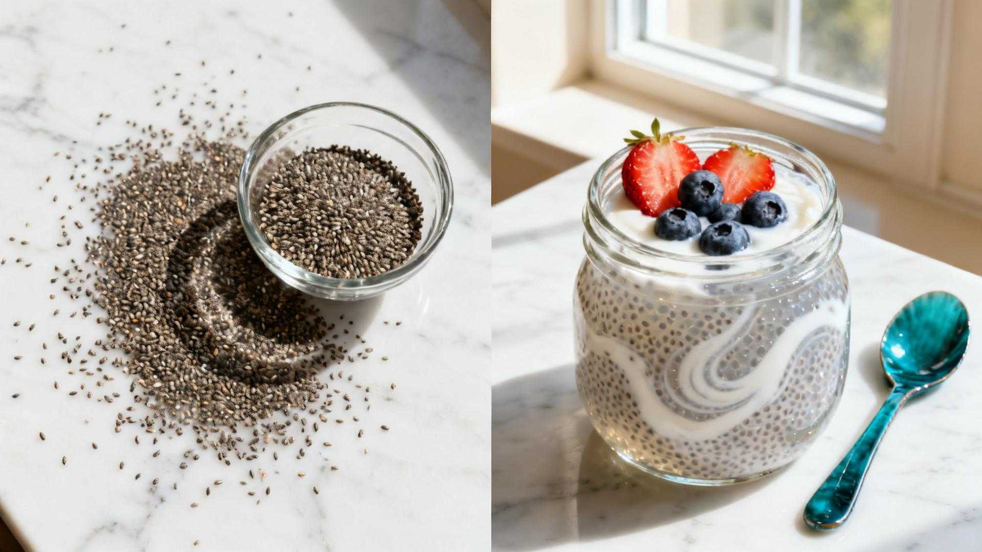 Les graines de chia le matin : 3 études sur 152 personnes révèlent la vérité
