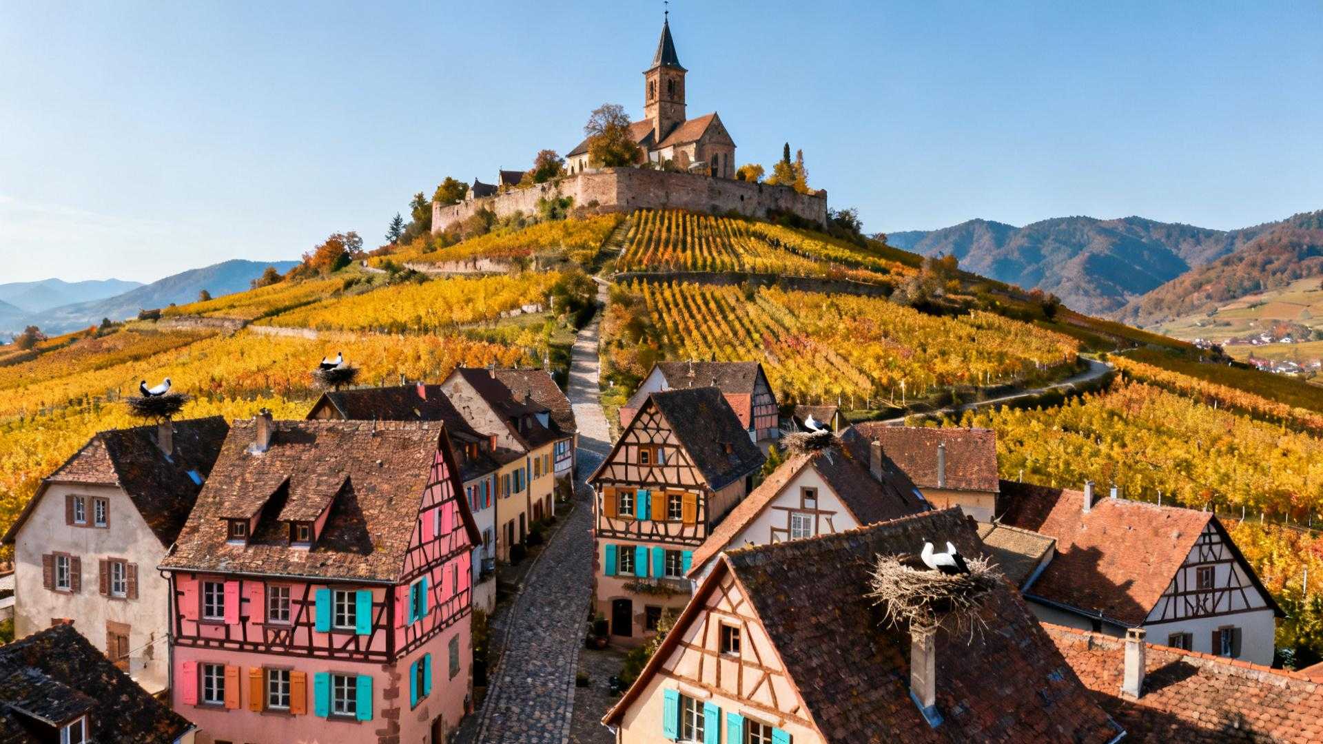 Ce village de 549 habitants partage son église depuis 1687, comme aucun autre en Alsace
