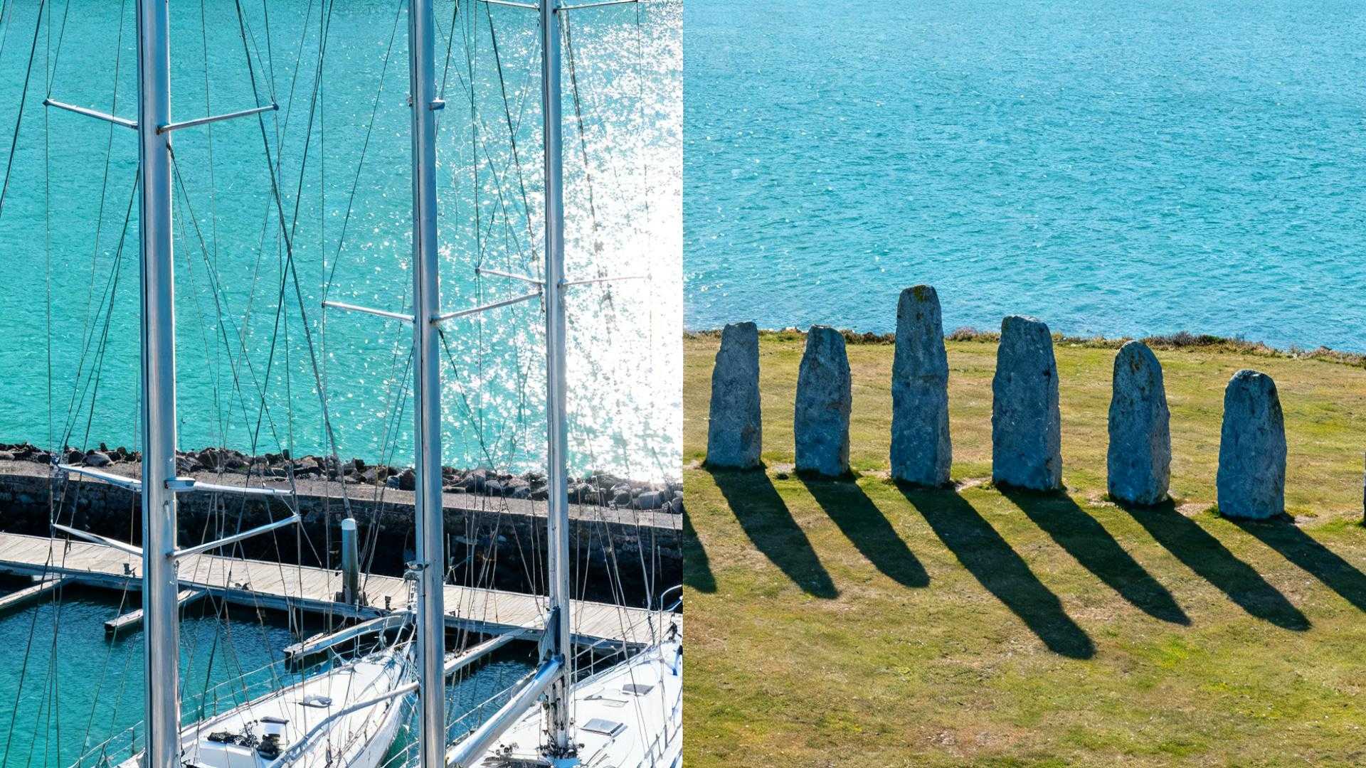 Ce port de 1 290 bateaux cache 101 menhirs que même les marins ignorent
