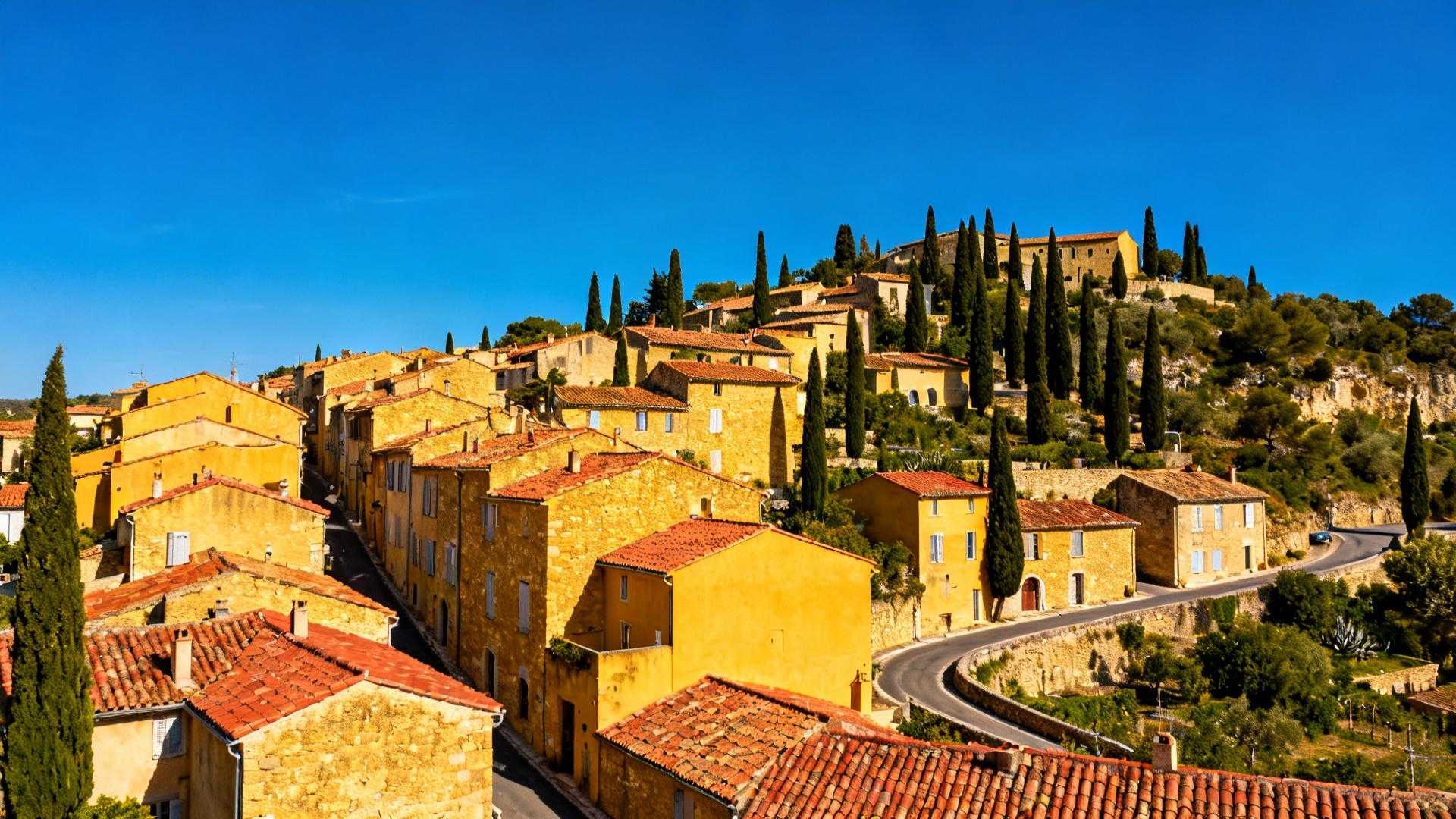 Ce village de 260 mètres rappelle la Toscane sans quitter la Côte d'Azur
