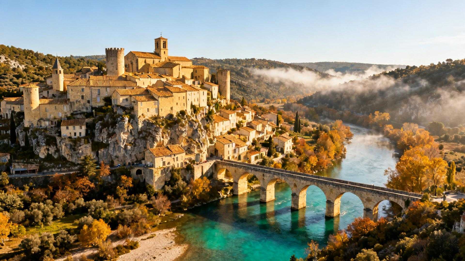 Ce village de 500 âmes combine trois monuments historiques et des cascades classées dans un rayon de deux kilomètres
