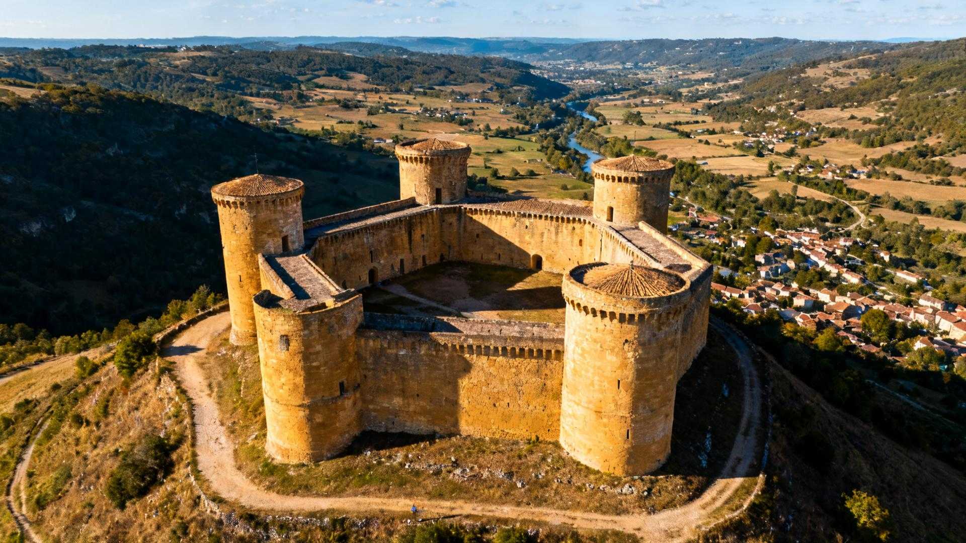 Ce château du XIIIe siècle garde 11 archères de 50 ans de guerre féodale
