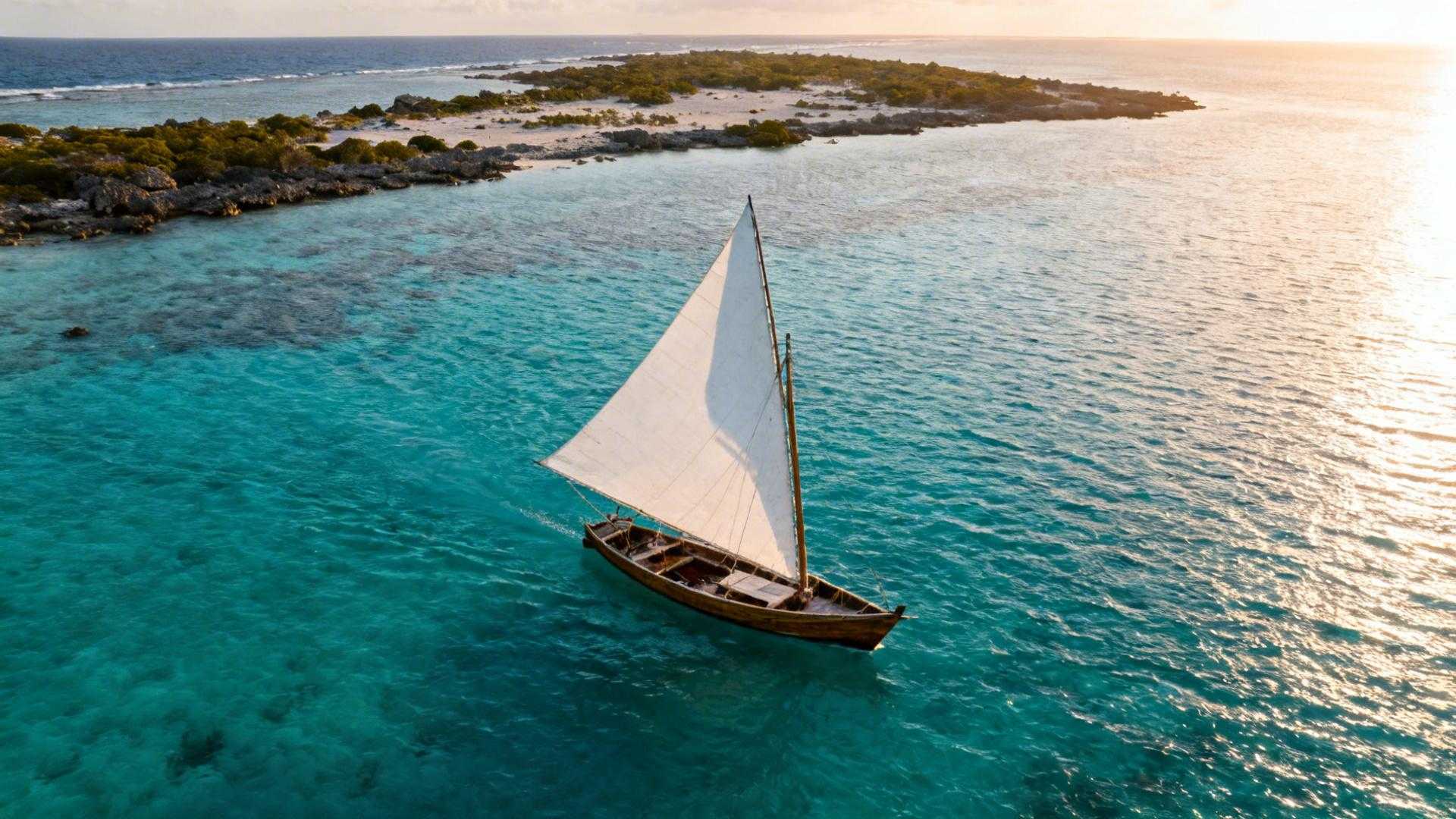 Dans ce labyrinthe de corail vieux de 700 ans, les dhows naviguent comme en 1370
