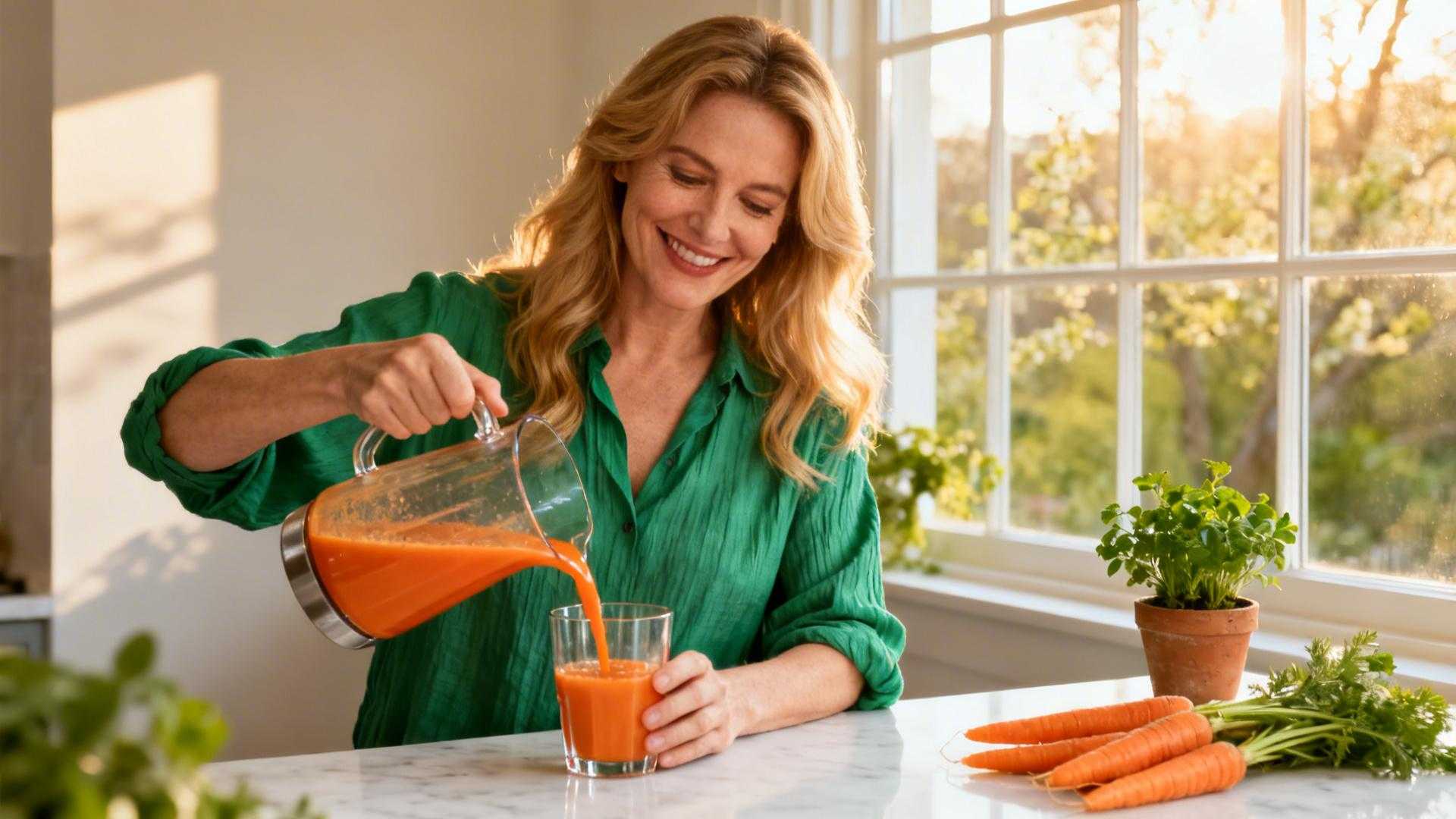 Ce jus de carotte ne brûle pas les graisses mais protège votre rétine à 25%
