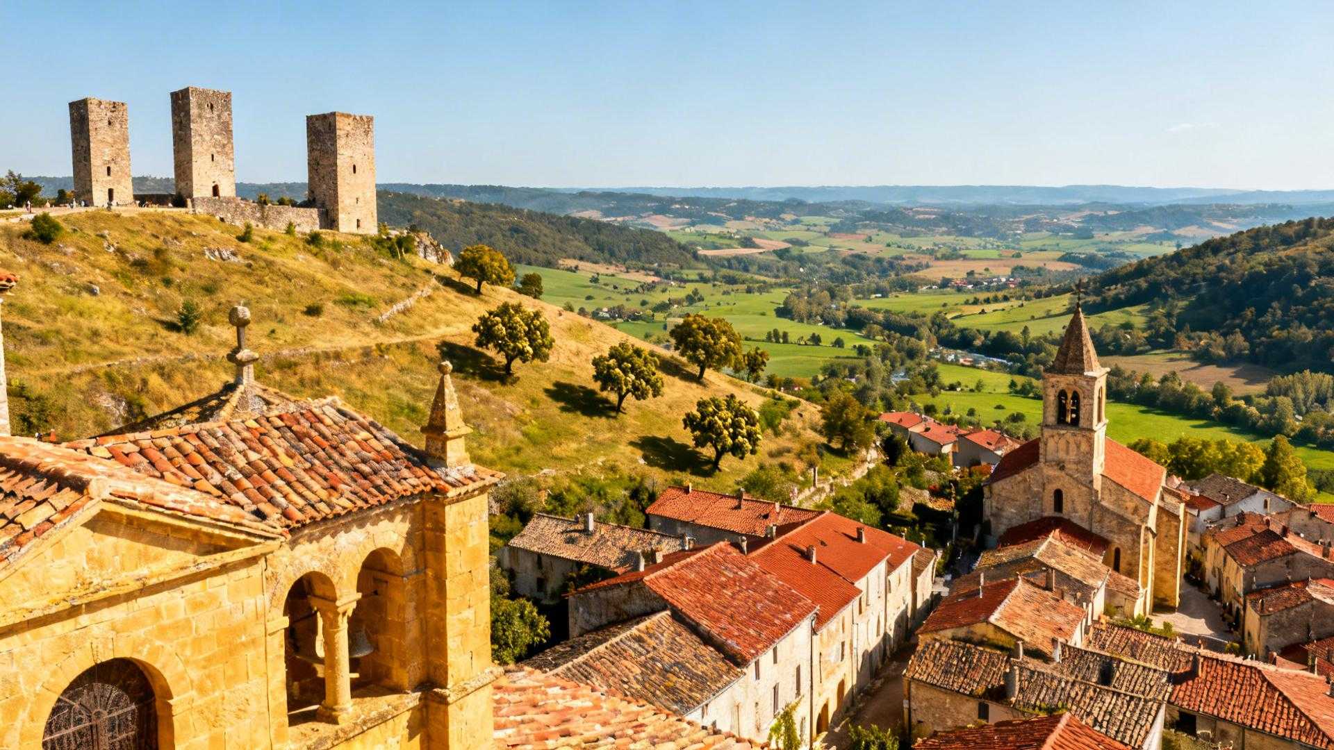 Ce village de 218 habitants garde trois châteaux classés à 30 km de Brive
