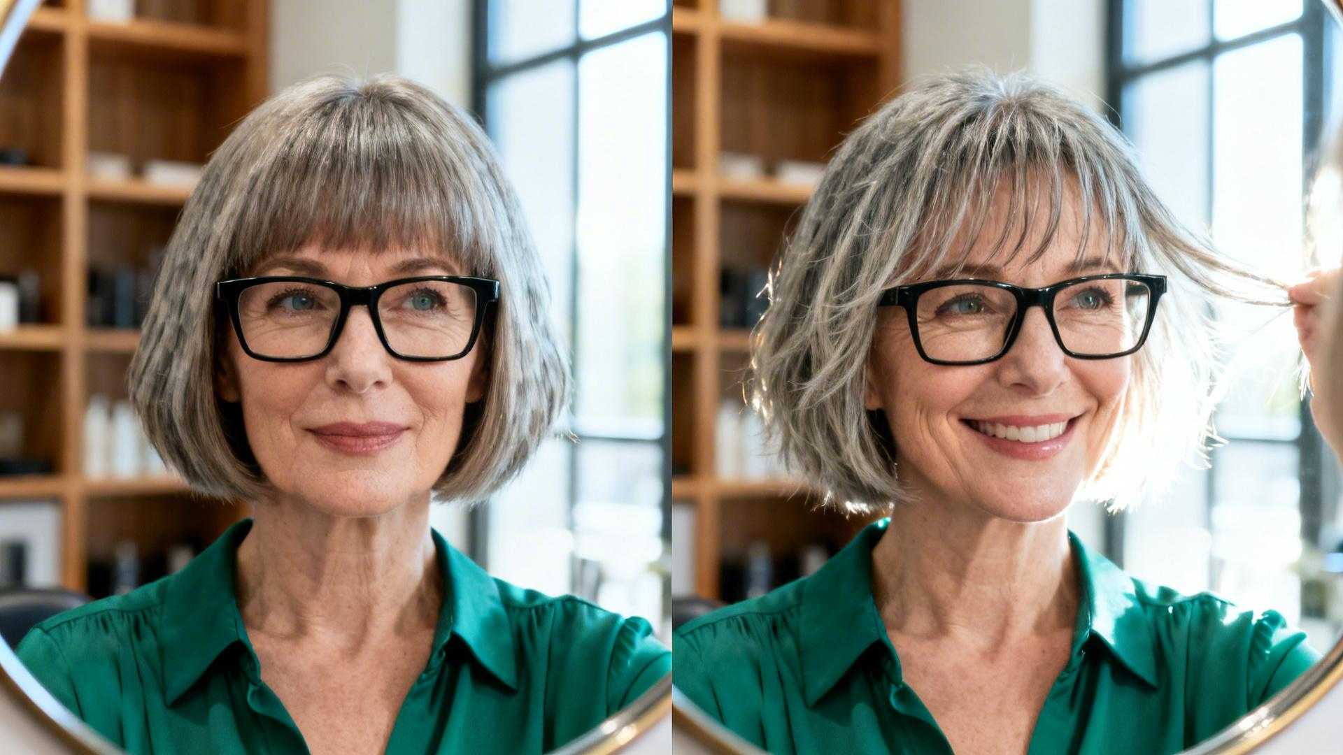 Ces 5 coiffures vieillissent de 5 ans avec des lunettes selon les opticiens
