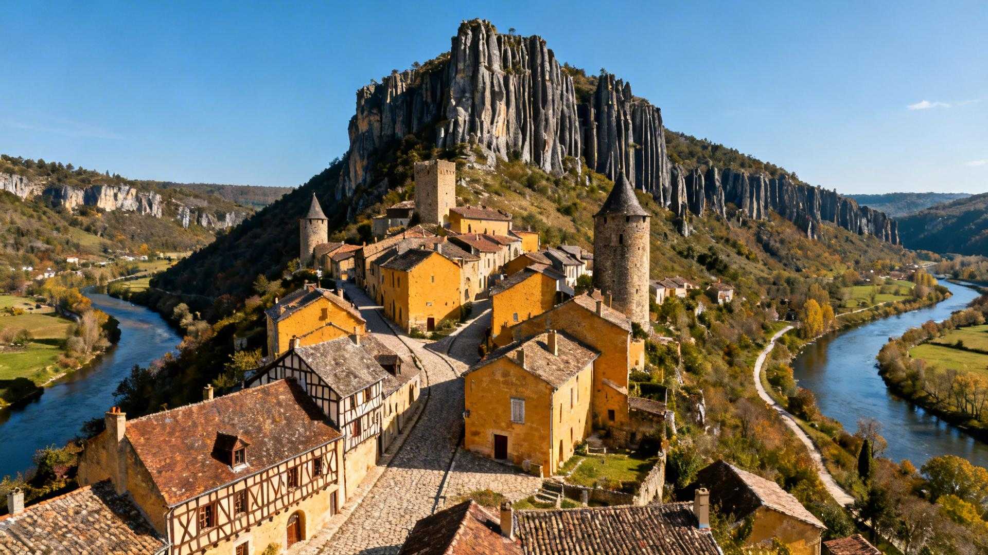 Ce village de 618 âmes garde 42 abbesses et 20 maisons à pans de bois