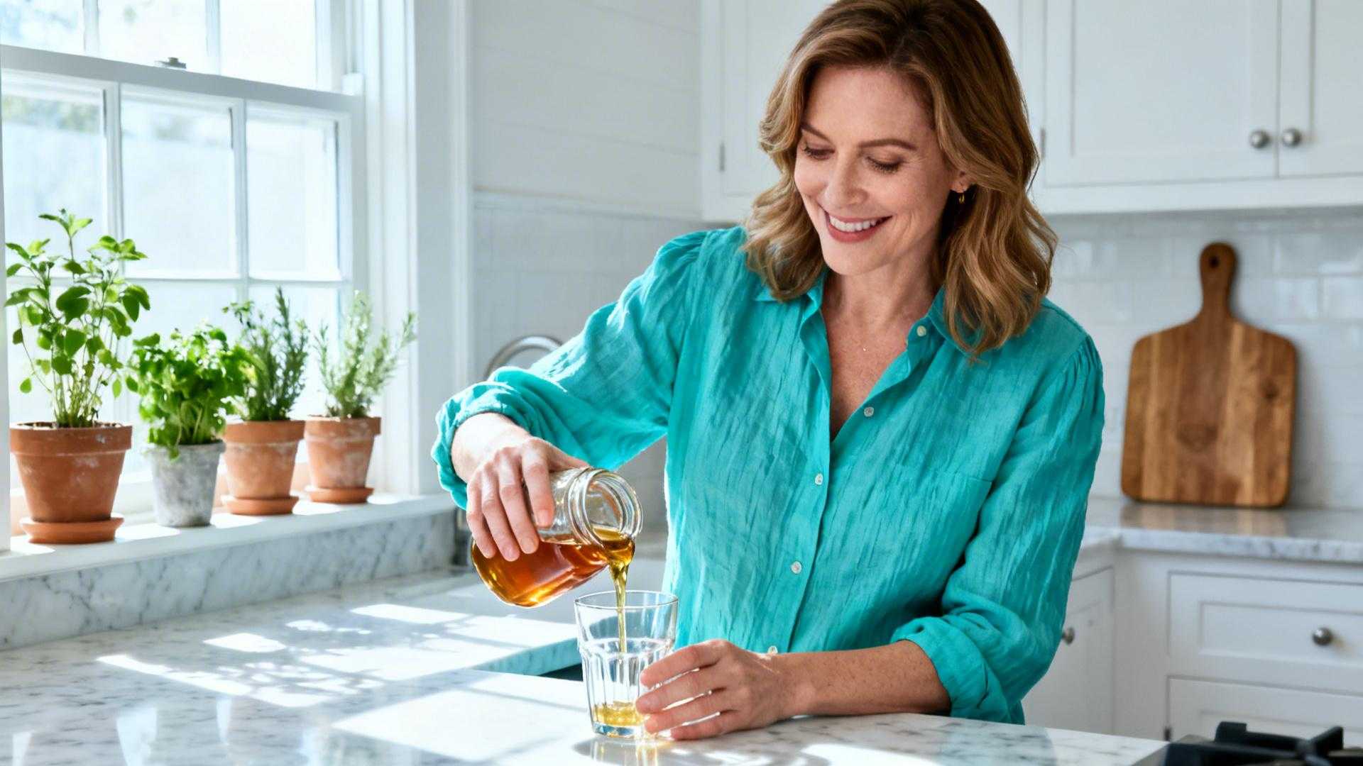 1 cuillère de vinaigre de cidre et miel relance votre digestion en 30 minutes