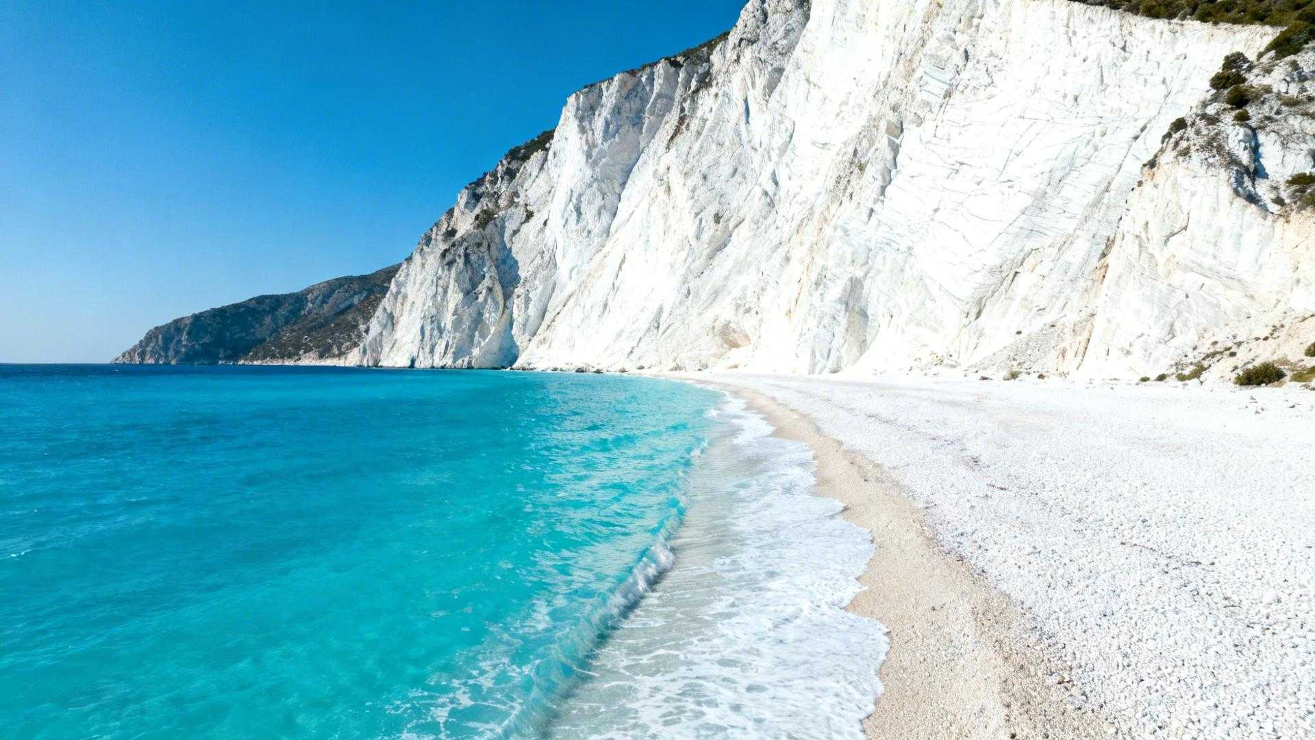 Cette plage grecque coûte 80 € la nuit quand Santorin facture 235 €