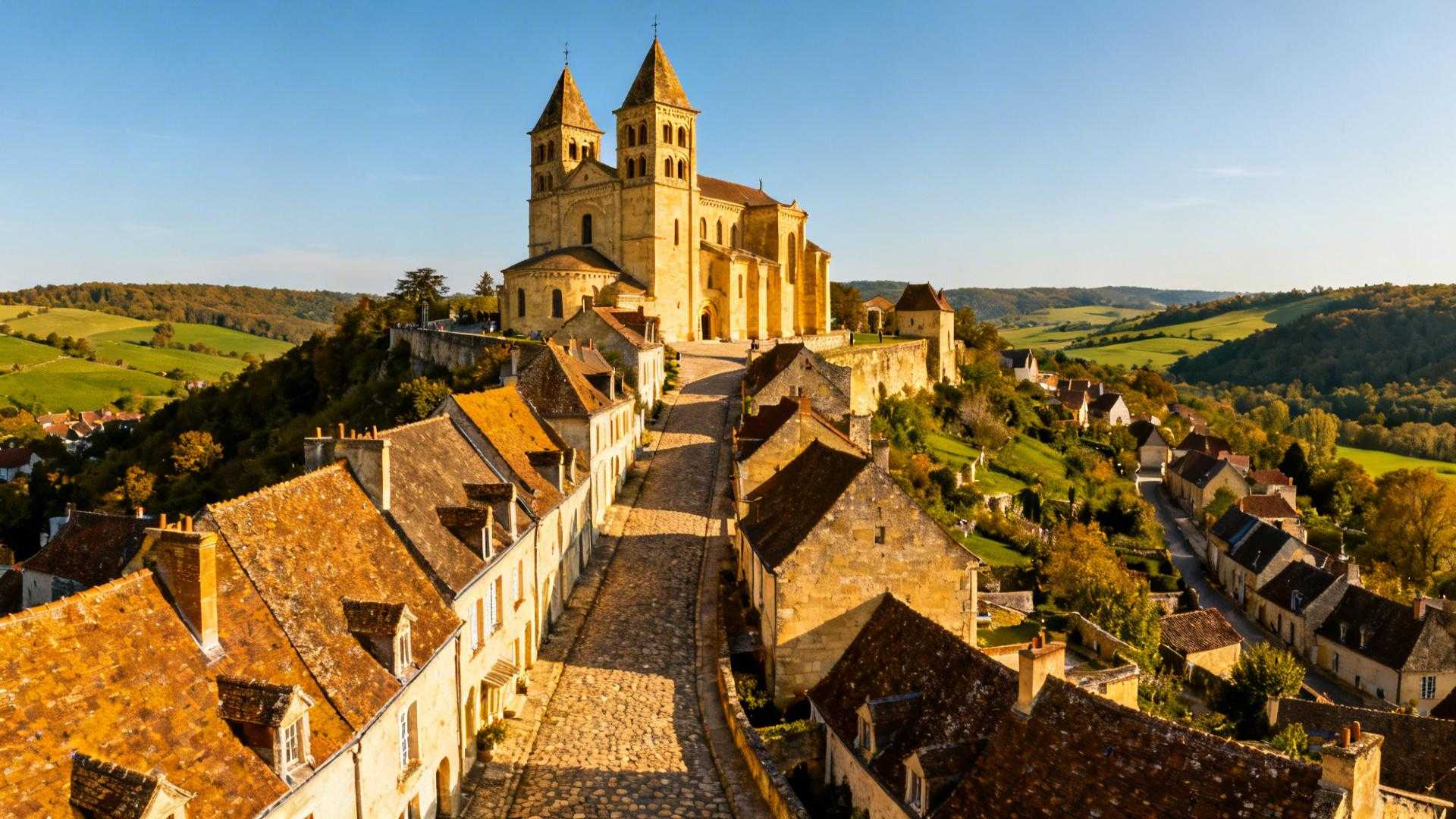 Ce village de 450 âmes garde la basilique qui lança deux Croisades en 1146