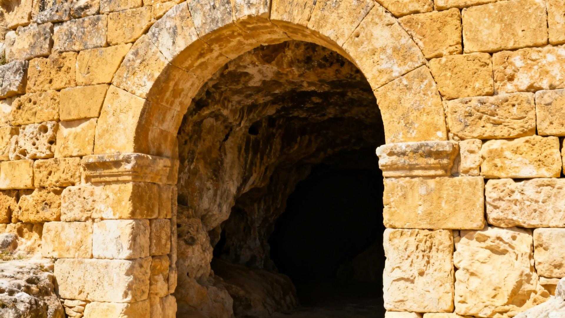 Ce village de 1 339 âmes cache 8 salles troglodytiques sous sa halle du XVe siècle