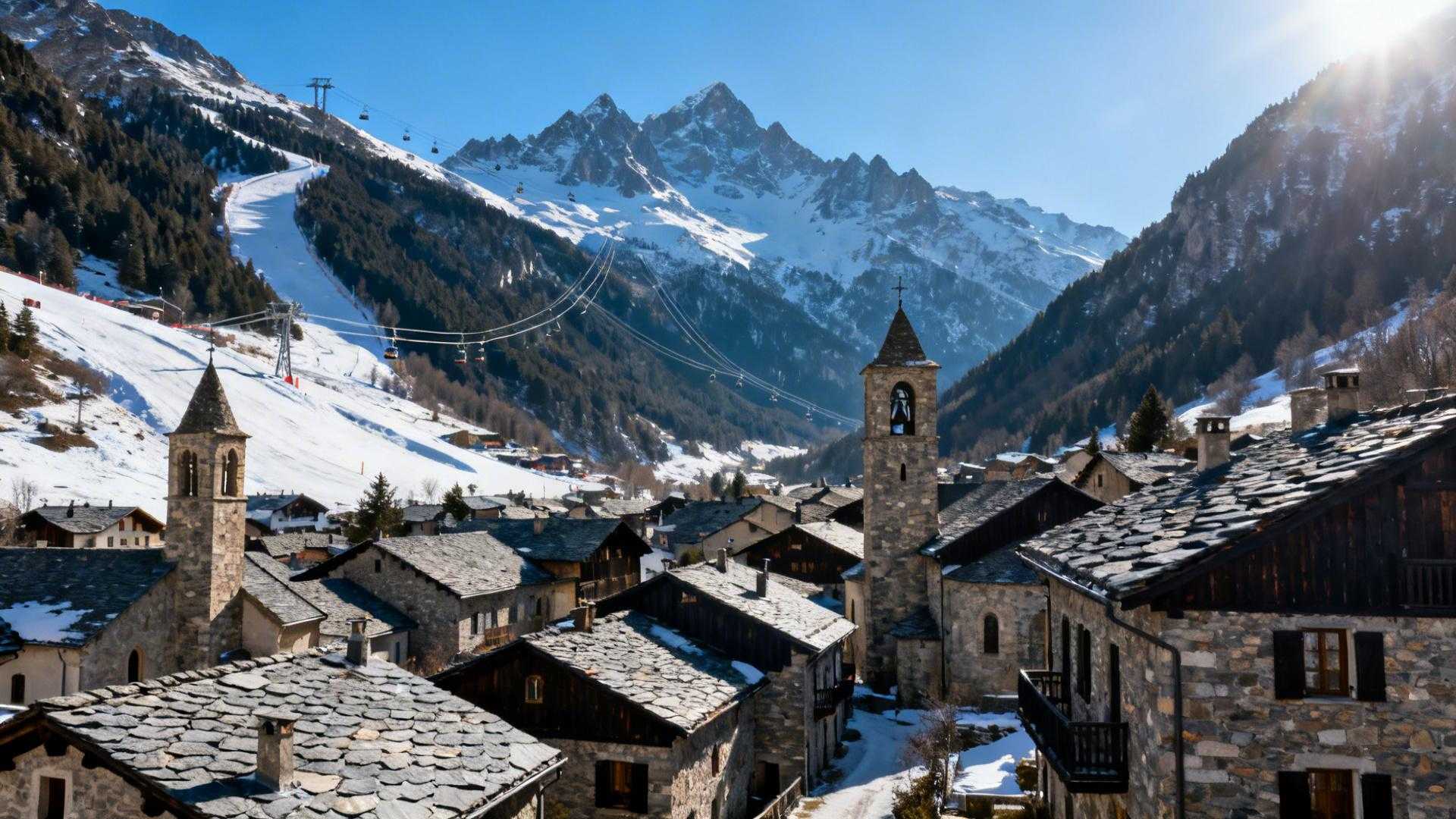 400 habitants à 1 800 mètres gardent 9 chapelles romanes que 300 000 skieurs ignorent