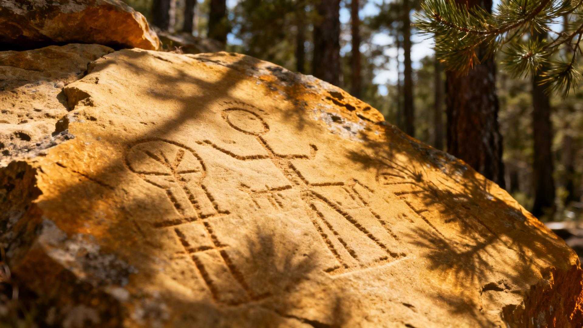 À 70 km de Paris, cette forêt cache 6 000 ans d'art rupestre sous ses rochers