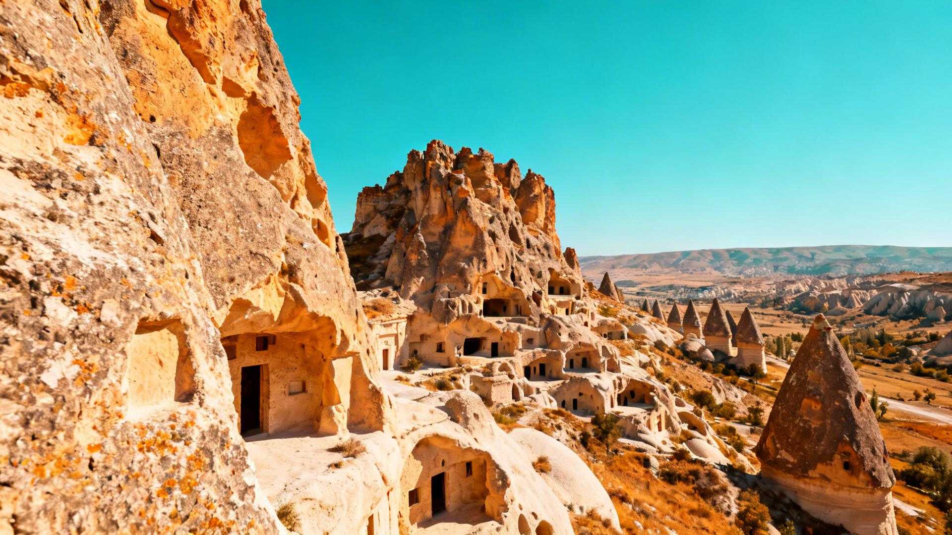 Ce village turc de 2 000 habitants vit depuis mille ans dans la roche volcanique