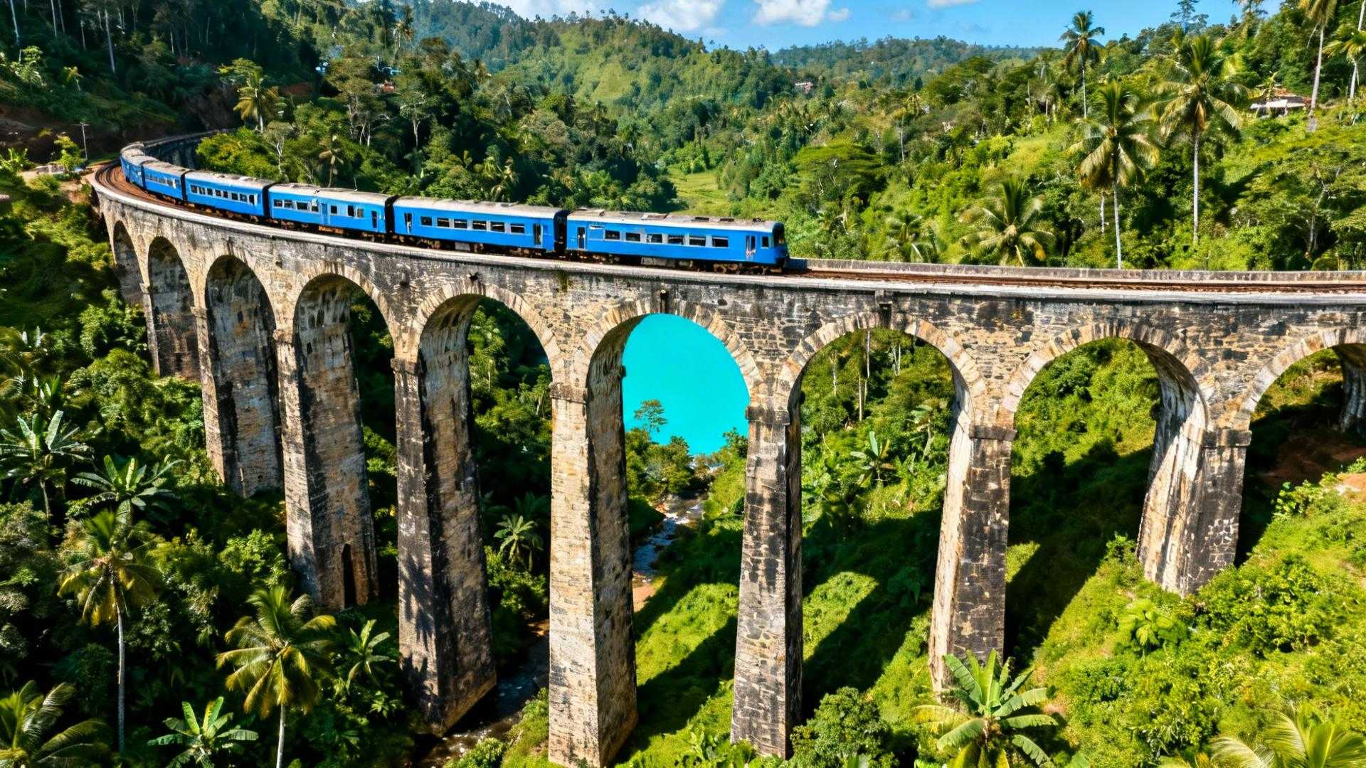 Ce pont sri-lankais de 1911 tient sans un gramme d'acier – voici comment