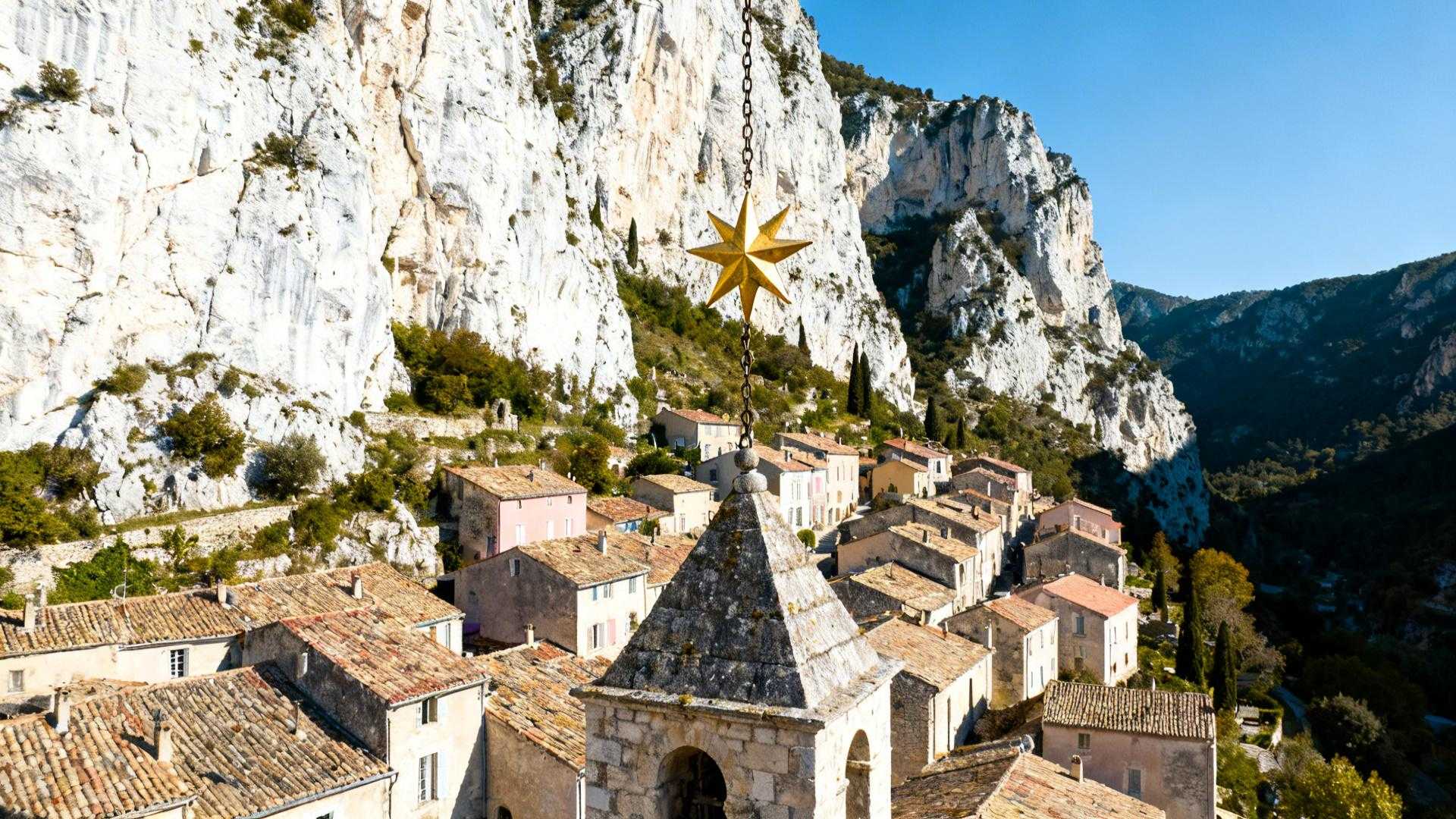 Entre deux falaises de 150 mètres, ce village de 700 âmes cache une étoile que personne n'explique depuis des siècles