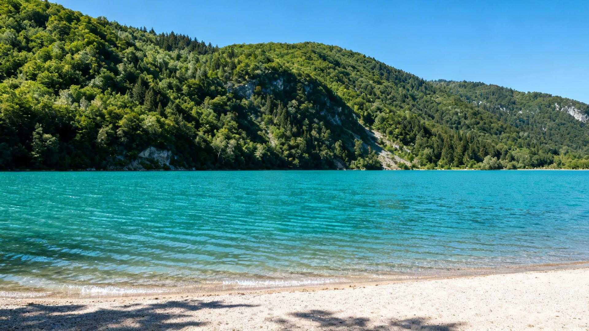 Ce lac de 410 hectares en Corrèze coûte moitié prix d'Annecy avec même label