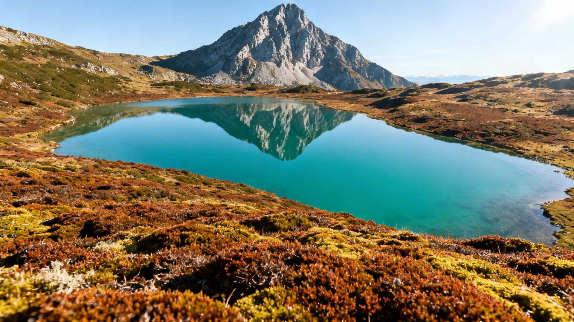 À 3 km de 6 millions de pèlerins, ce lac glaciaire de 422 m reste ignoré