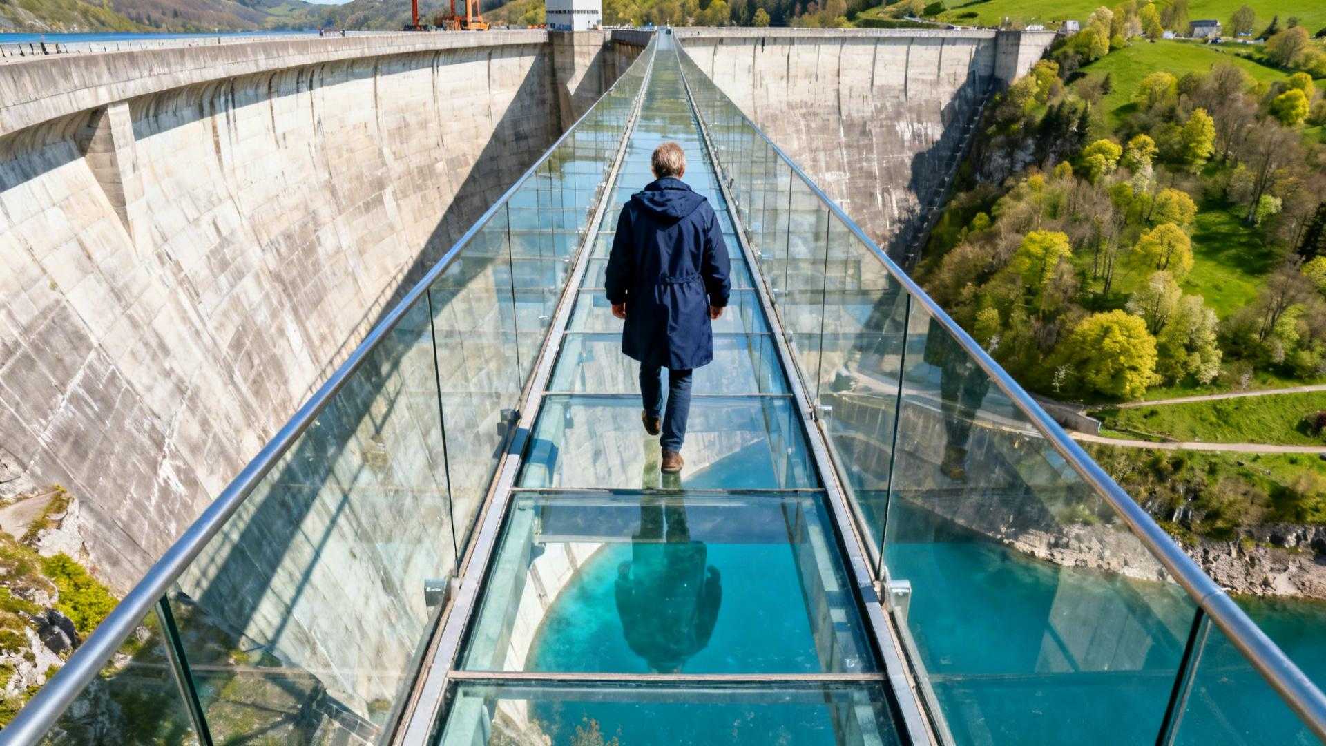 Ce barrage belge vous fait monter à 107 mètres puis descendre à 40 sous terre