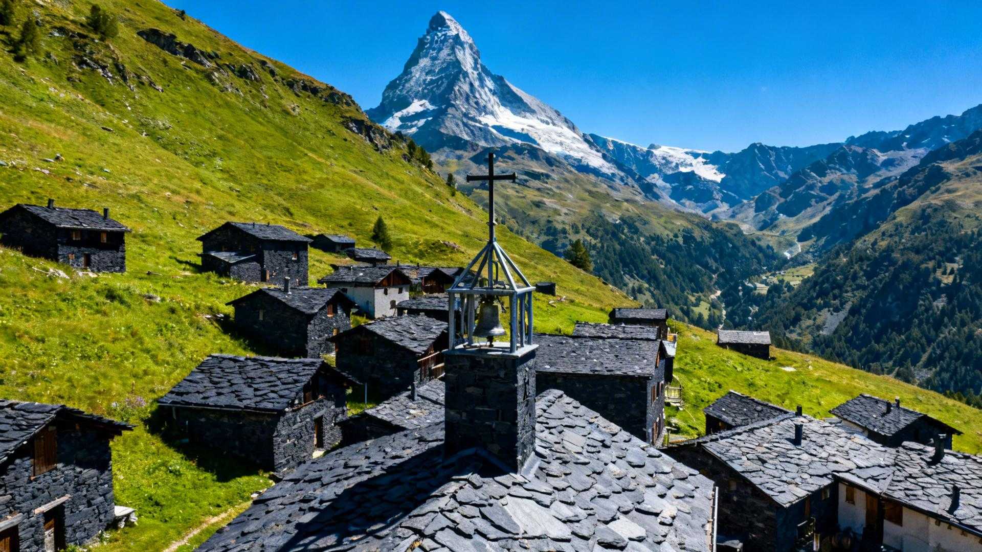 À 2 042 mètres, 165 âmes vivent dans le plus haut village habité d'Europe