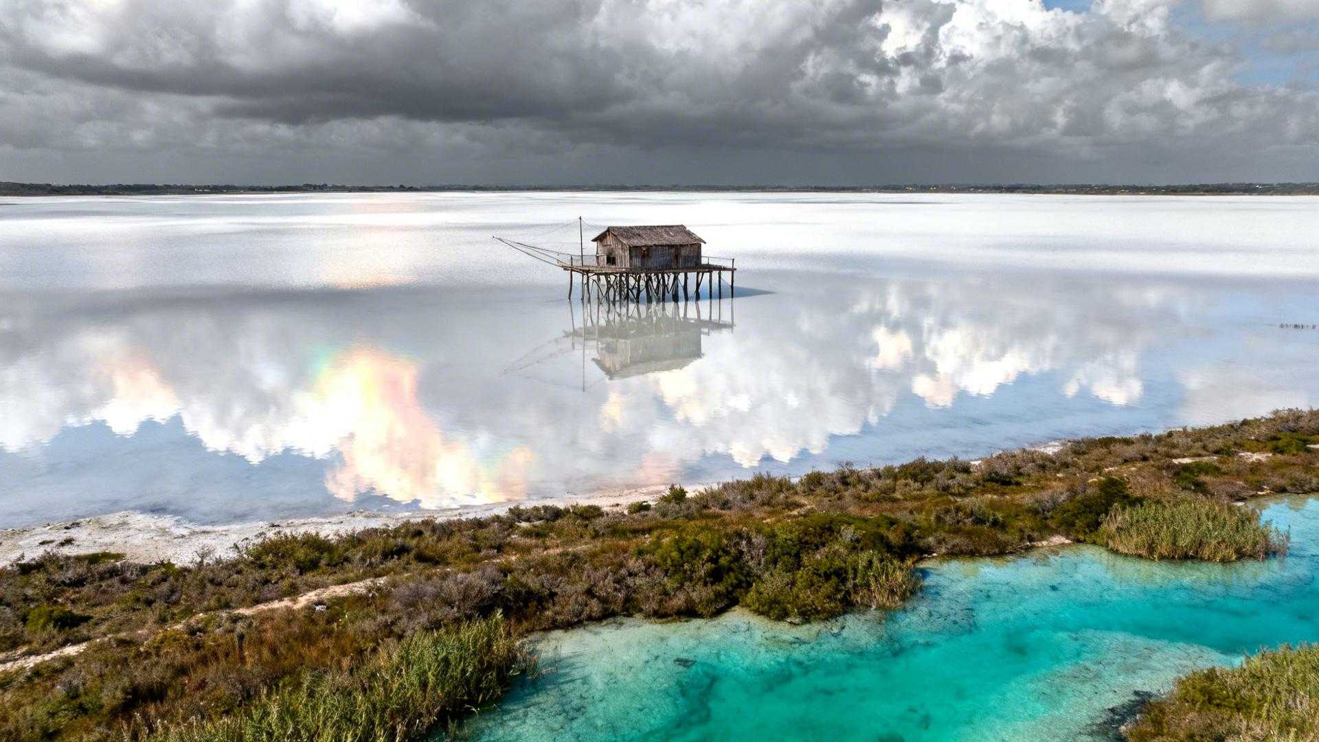 Entre Soustons et Seignosse, cet étang de 183 hectares change de couleur selon le ciel