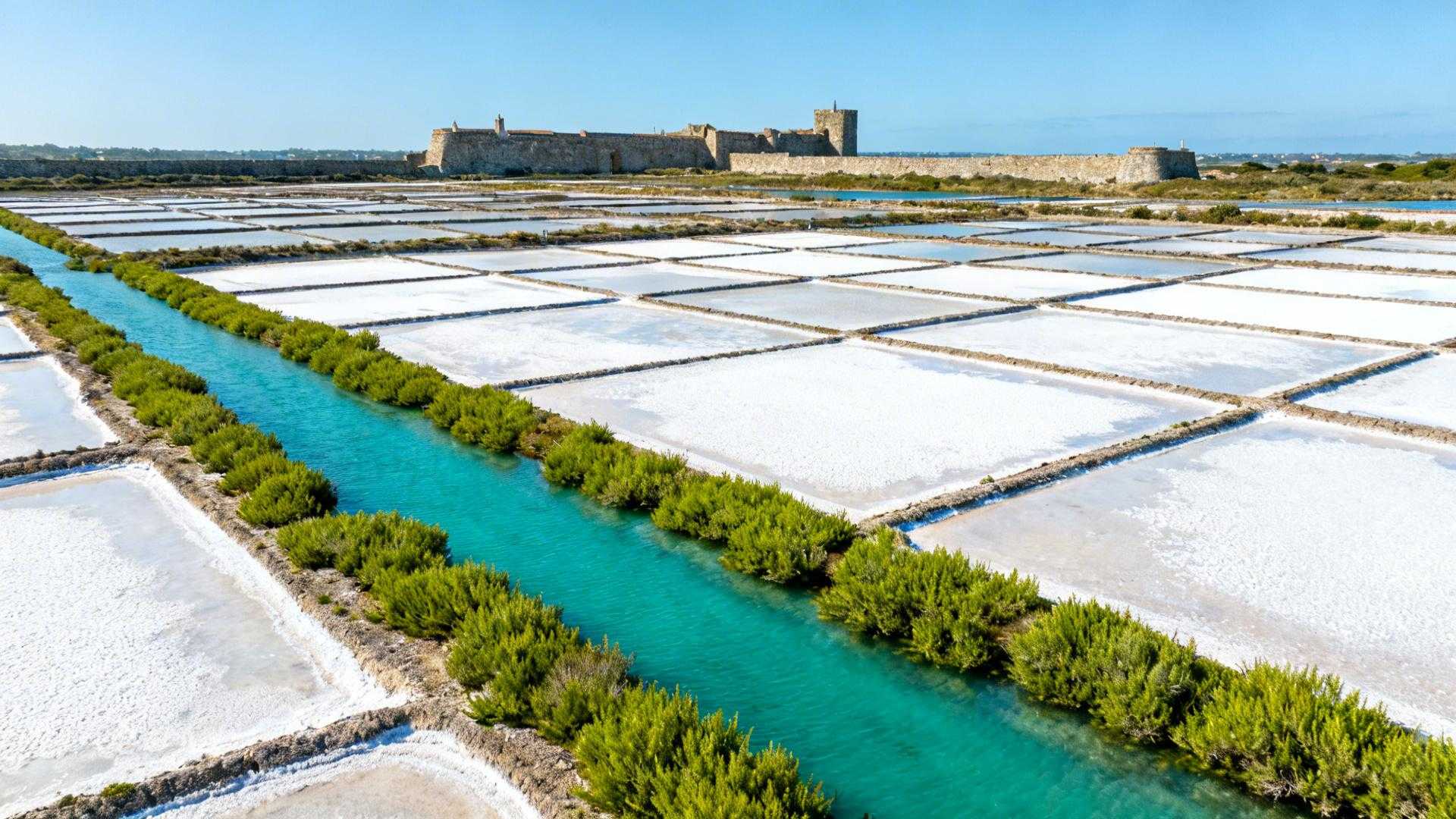 Oubliez Carcassonne : cette cité de 16 684 âmes garde 2 000 hectares de marais salants millénaires