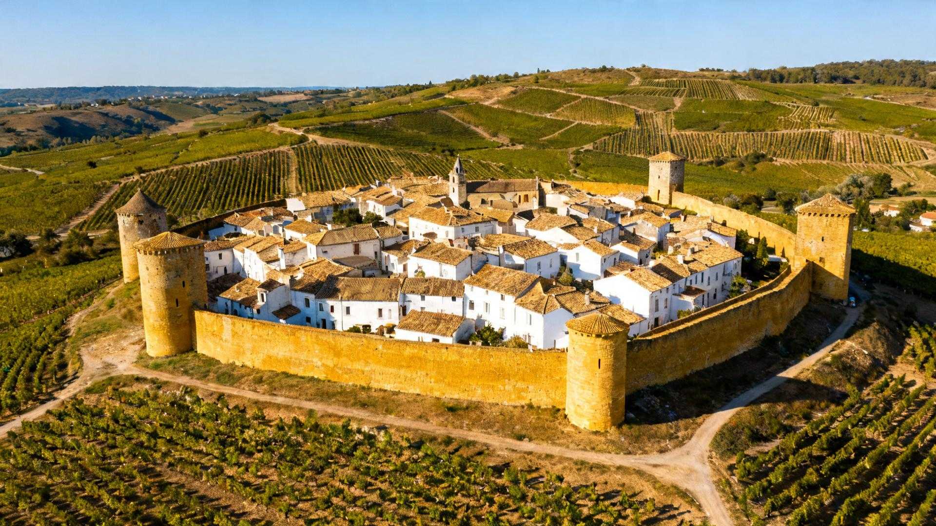 Ce village de 7 âmes garde 270 mètres de remparts que Carcassonne lui envie