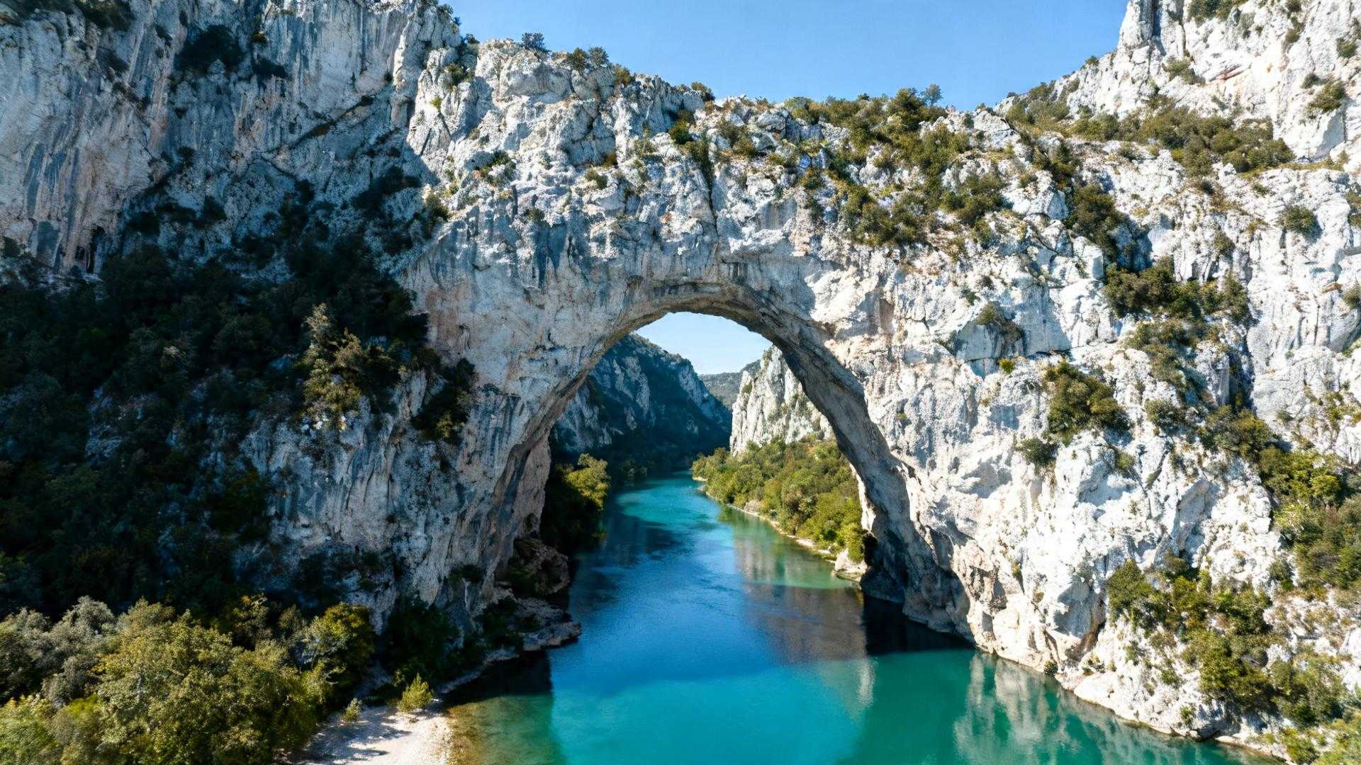 Cette arche de 54 m creusée en 124 000 ans cache un art de 36 000 ans