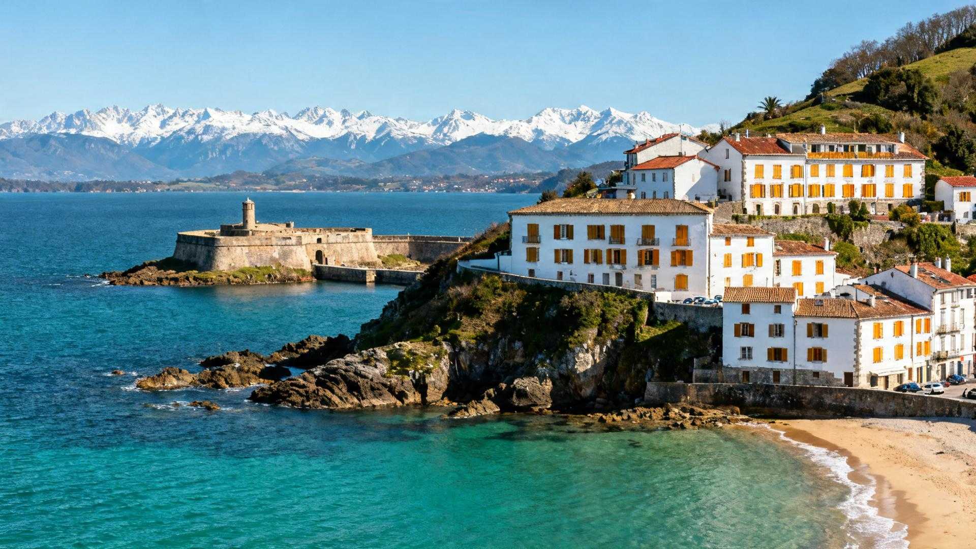 Cette station balnéaire de 14 857 âmes garde la plus belle baie de la côte basque