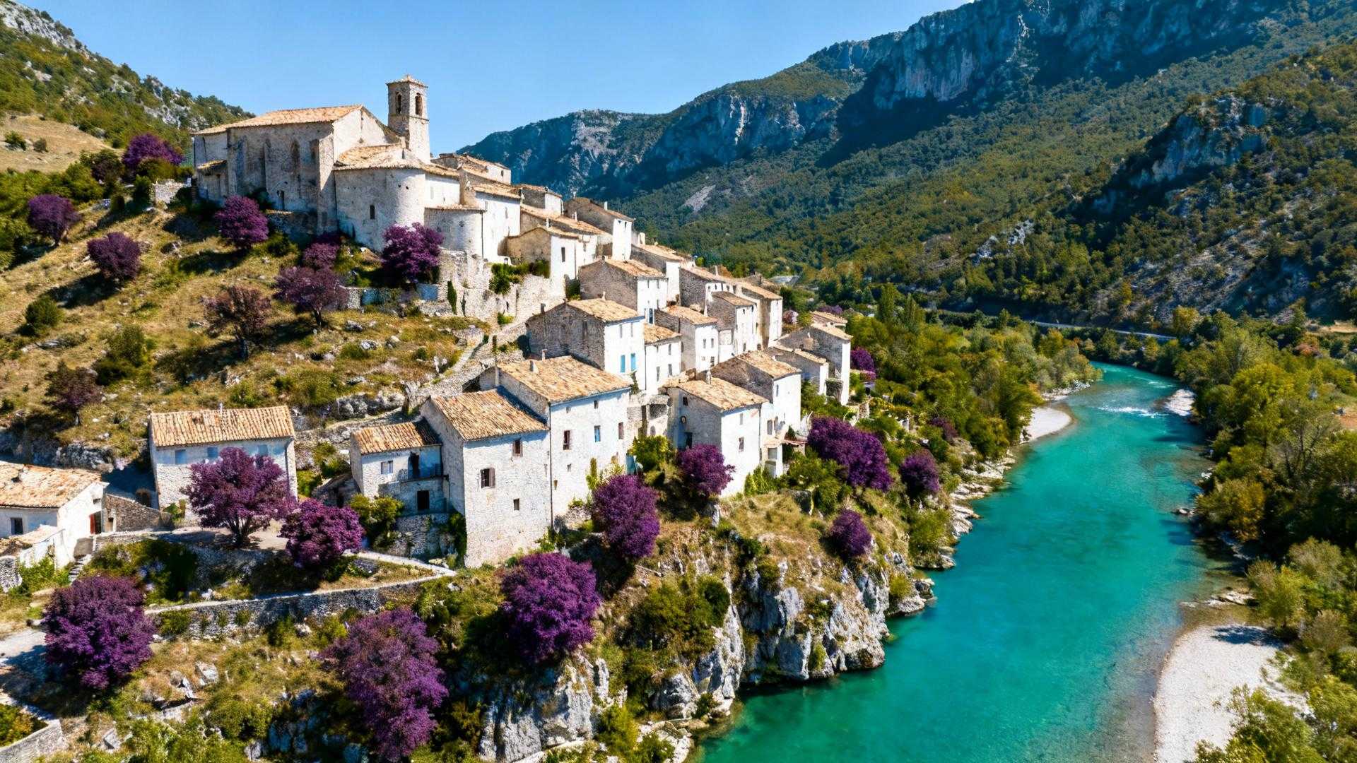 Ce village de 1 900 âmes fut sous-préfecture – aujourd'hui, moitié prix de Nice