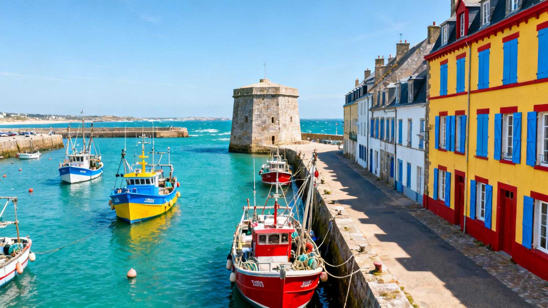 Ce port de 2 494 âmes garde la seule Tour Vauban UNESCO du Finistère
