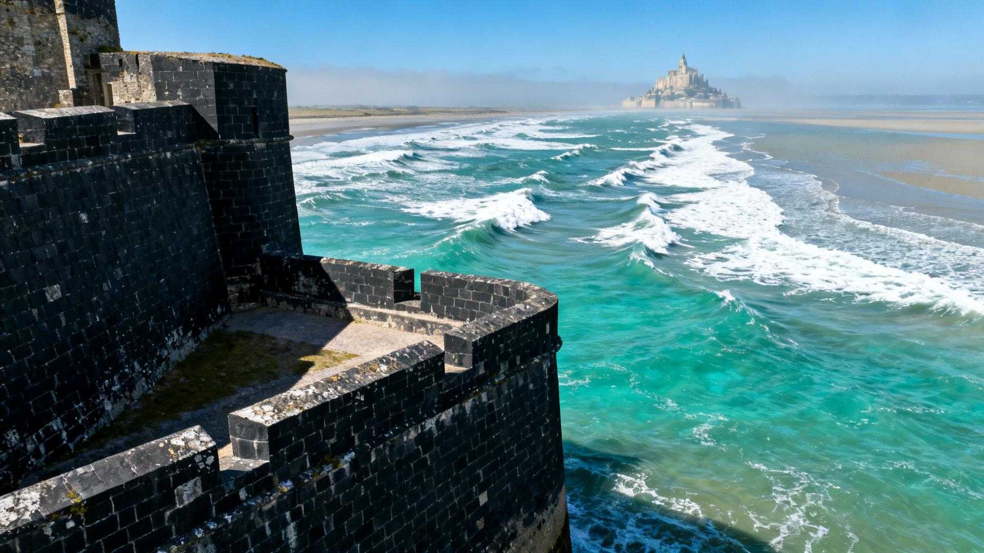 Ce port de 12 510 âmes garde 450 mètres de remparts que Monaco lui envie