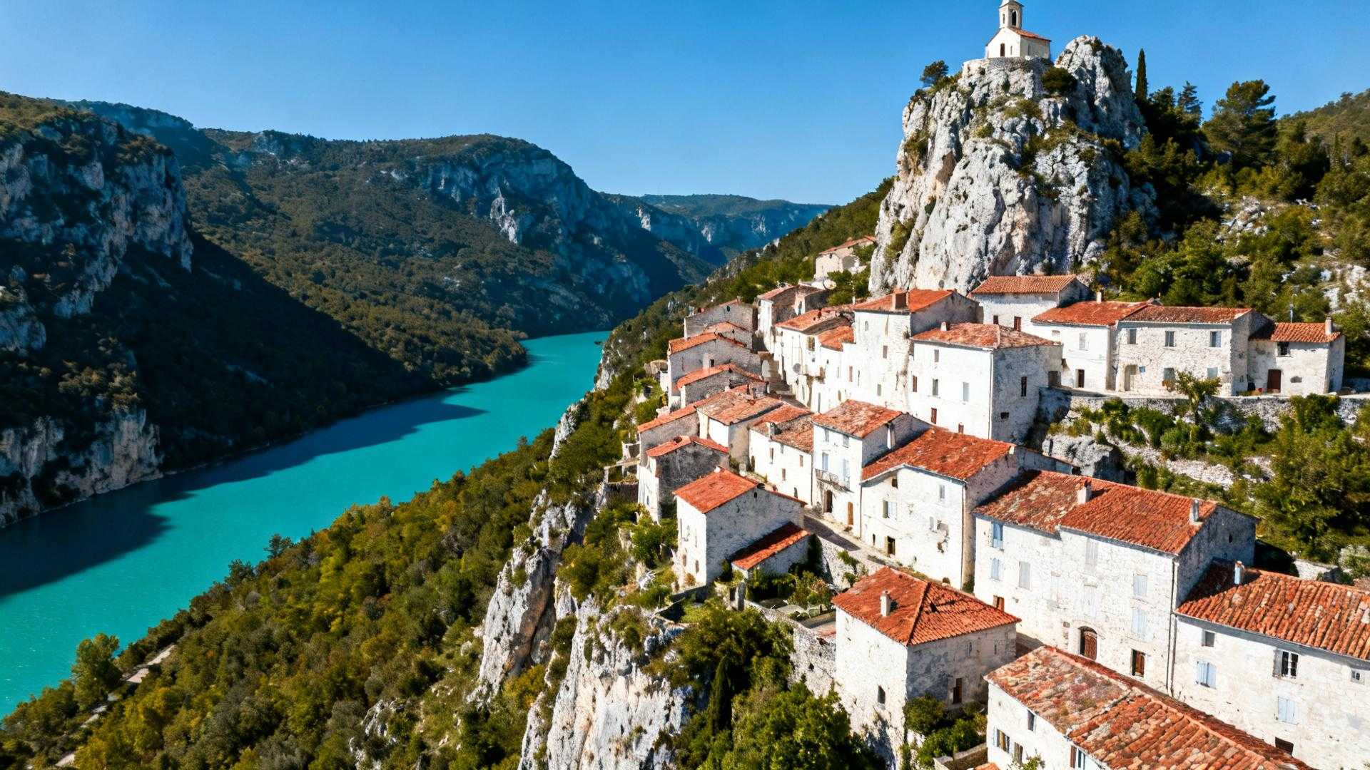 Ce village de 1 494 âmes garde 14 tours médiévales à 732 m d'altitude