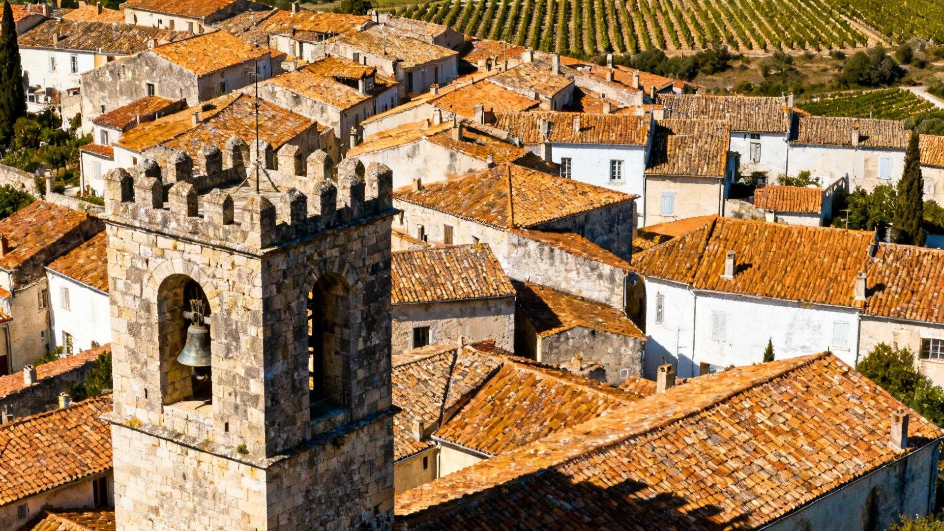 À 20 minutes d'Avignon, ce village de 2 984 âmes garde une église fortifiée par le pape que personne ne cherche