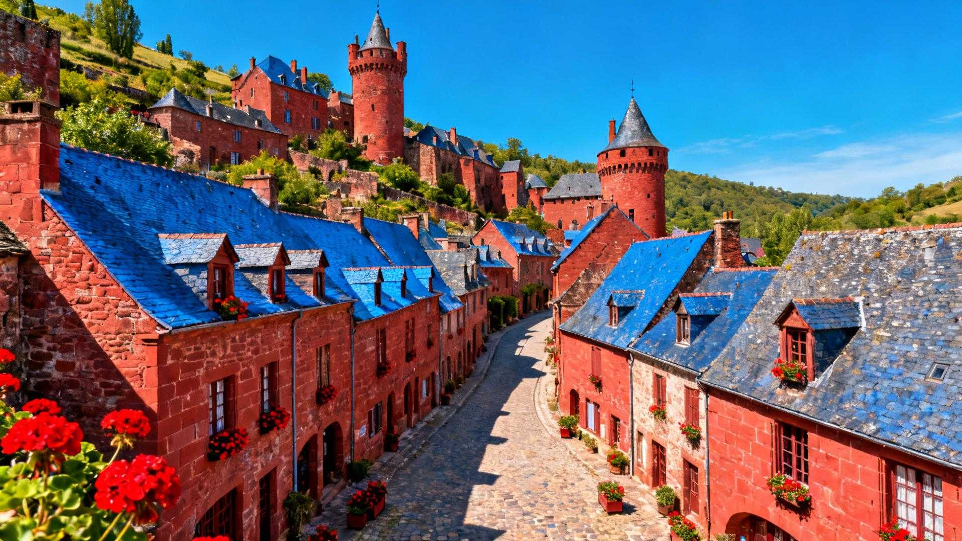 Ce village de 400 âmes bâti en grès rouge fut le premier labellisé de France en 1982