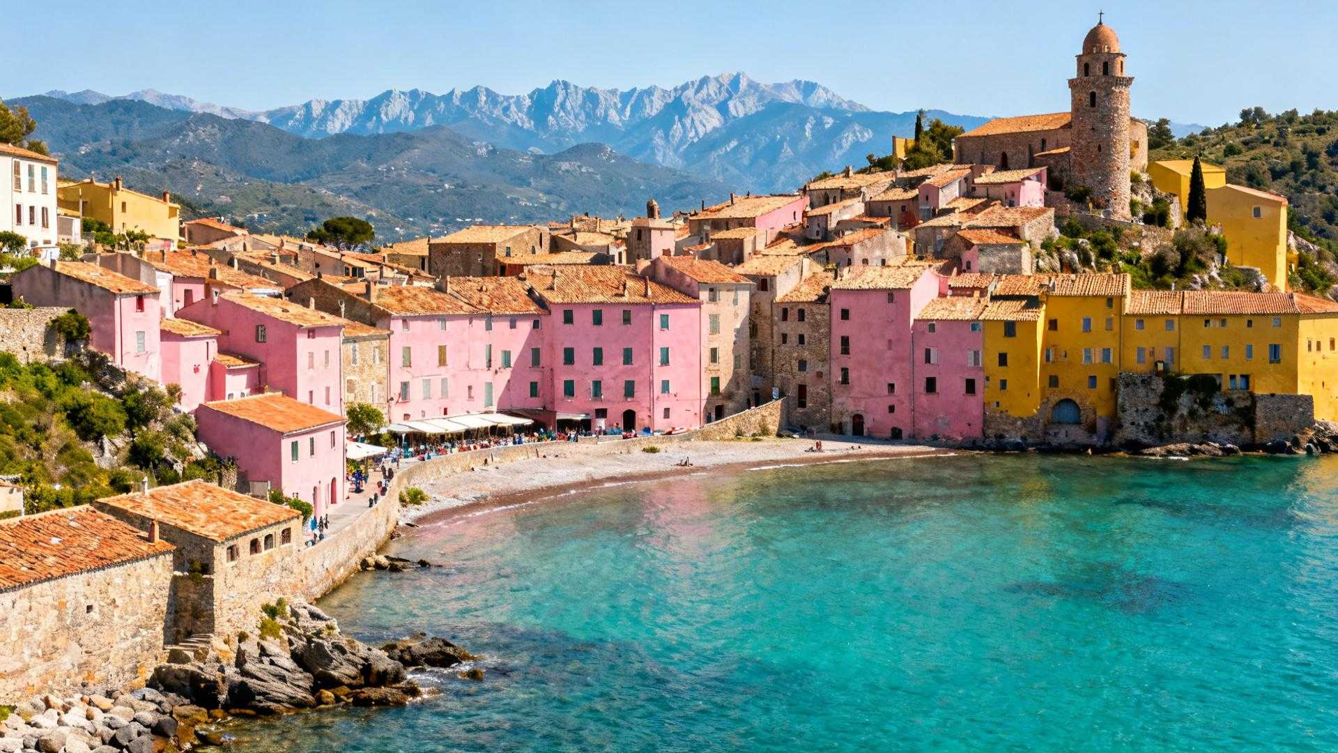 Collioure coûte 140 € la nuit quand Portofino facture 350 € — même baie turquoise
