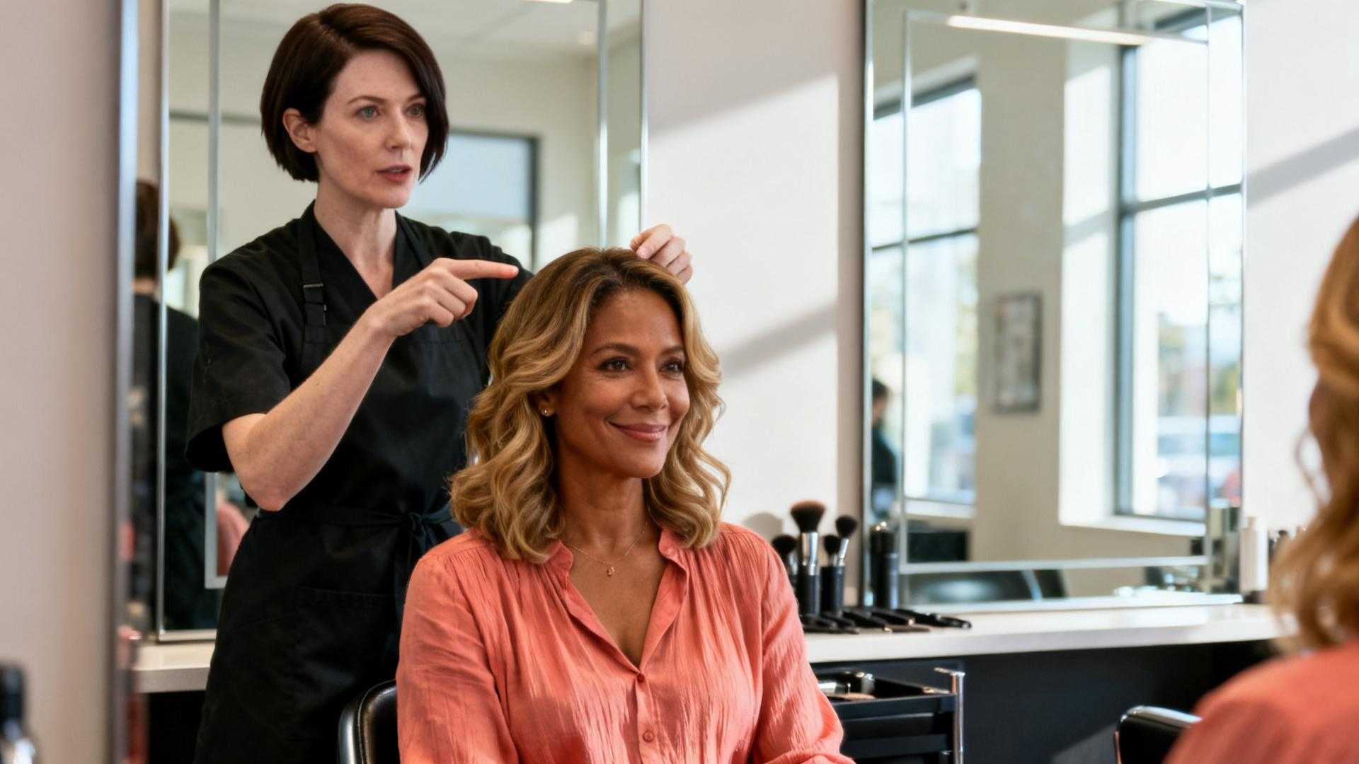 Ces 5 erreurs coiffure alourdissent votre visage de 30% après 50 ans