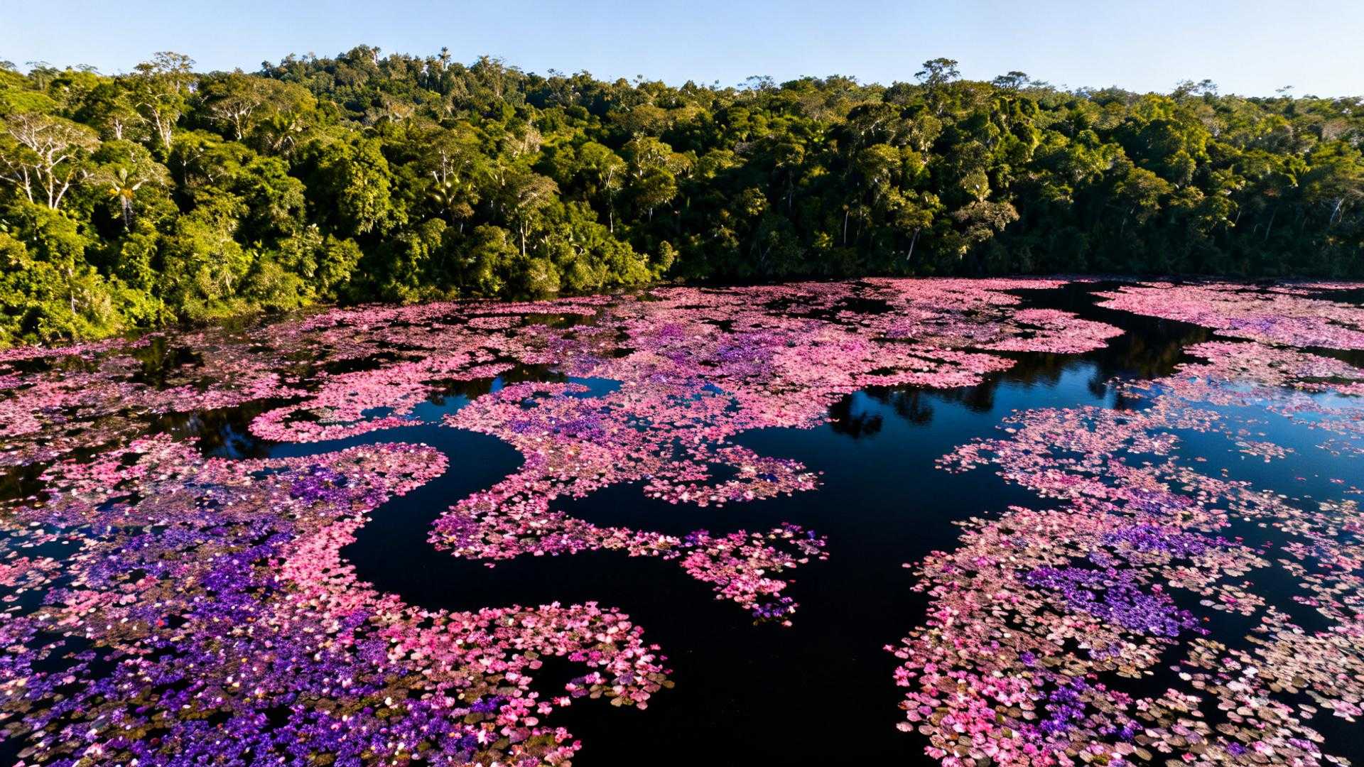 En novembre 2025, cette pluie de fleurs roses en Amazonie n'était pas météo
