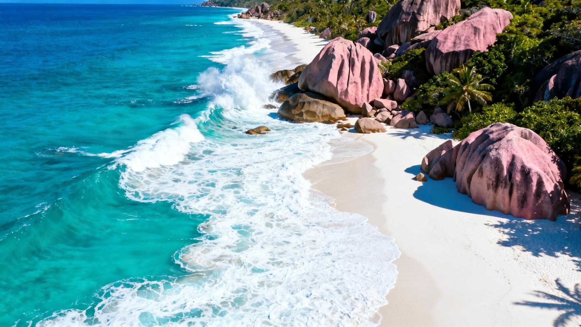 Cette plage de 450 mètres aux Seychelles reste déserte quand Anse Lazio accueille des milliers de touristes