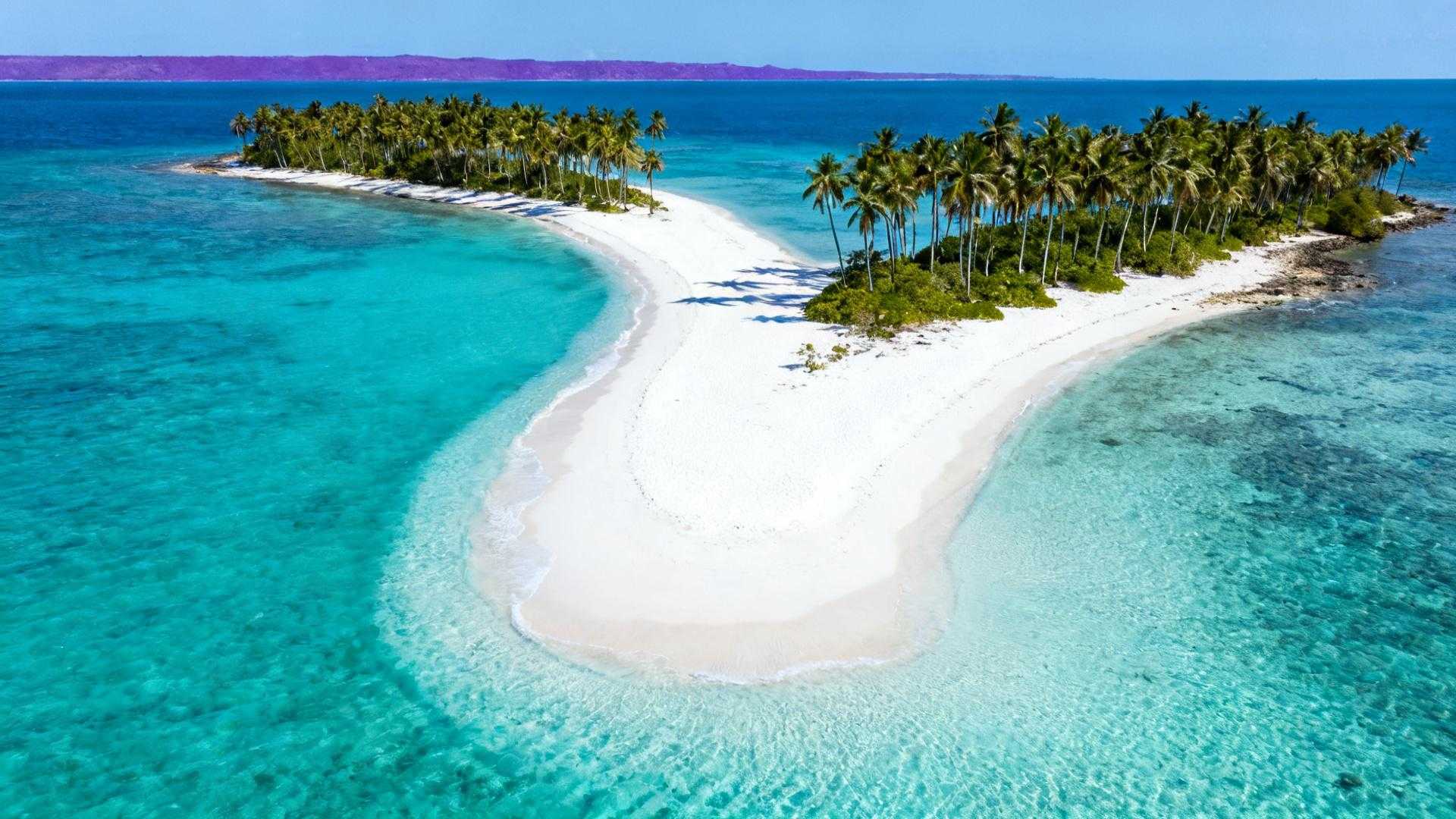 Ce banc de sable de 2 km relie deux îles à 50 € quand les Maldives facturent 600 €