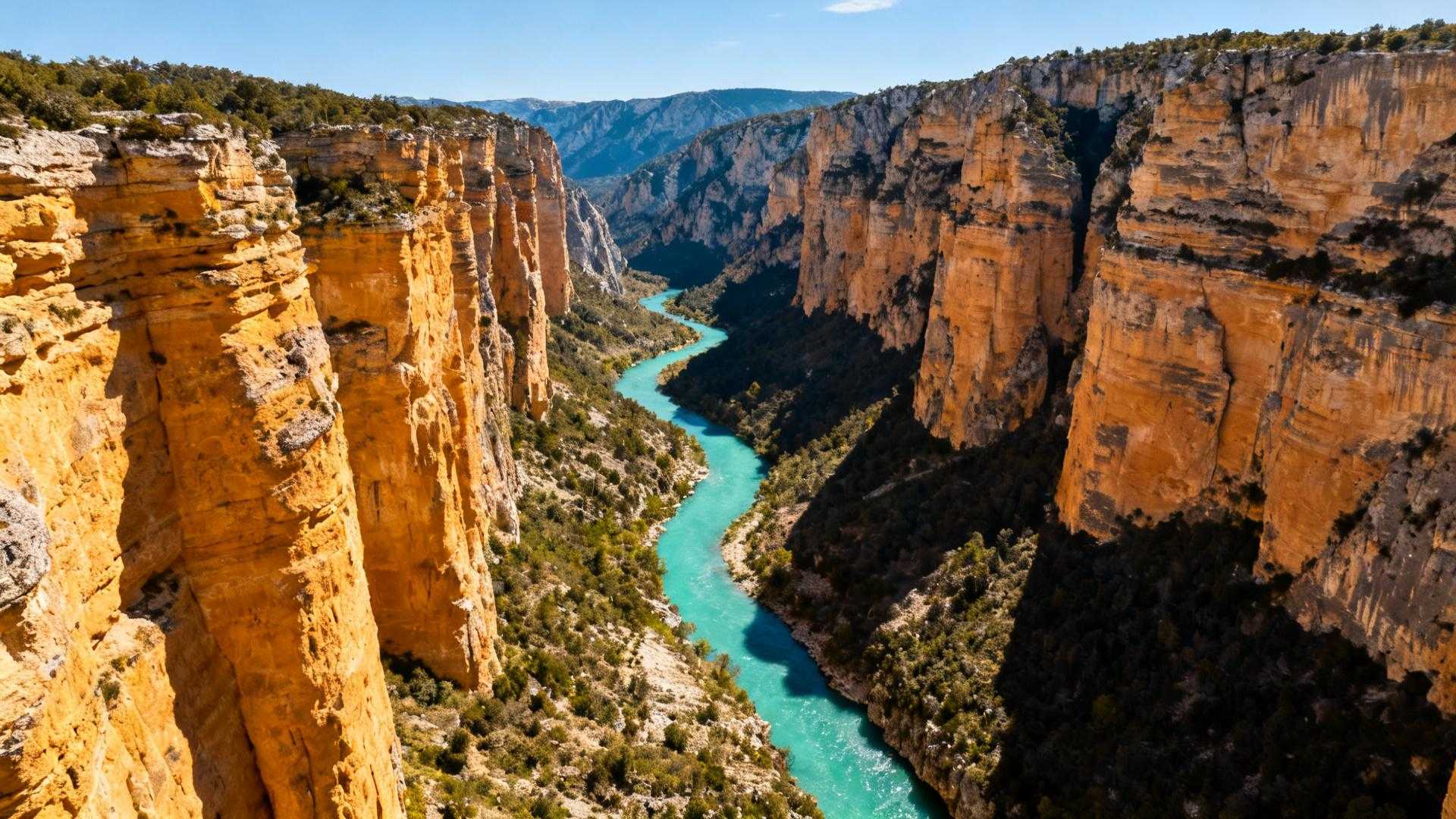 Gorges de Daluis : 900 mètres de profondeur, 80 km de Nice, 10 fois moins touristique que le Verdon