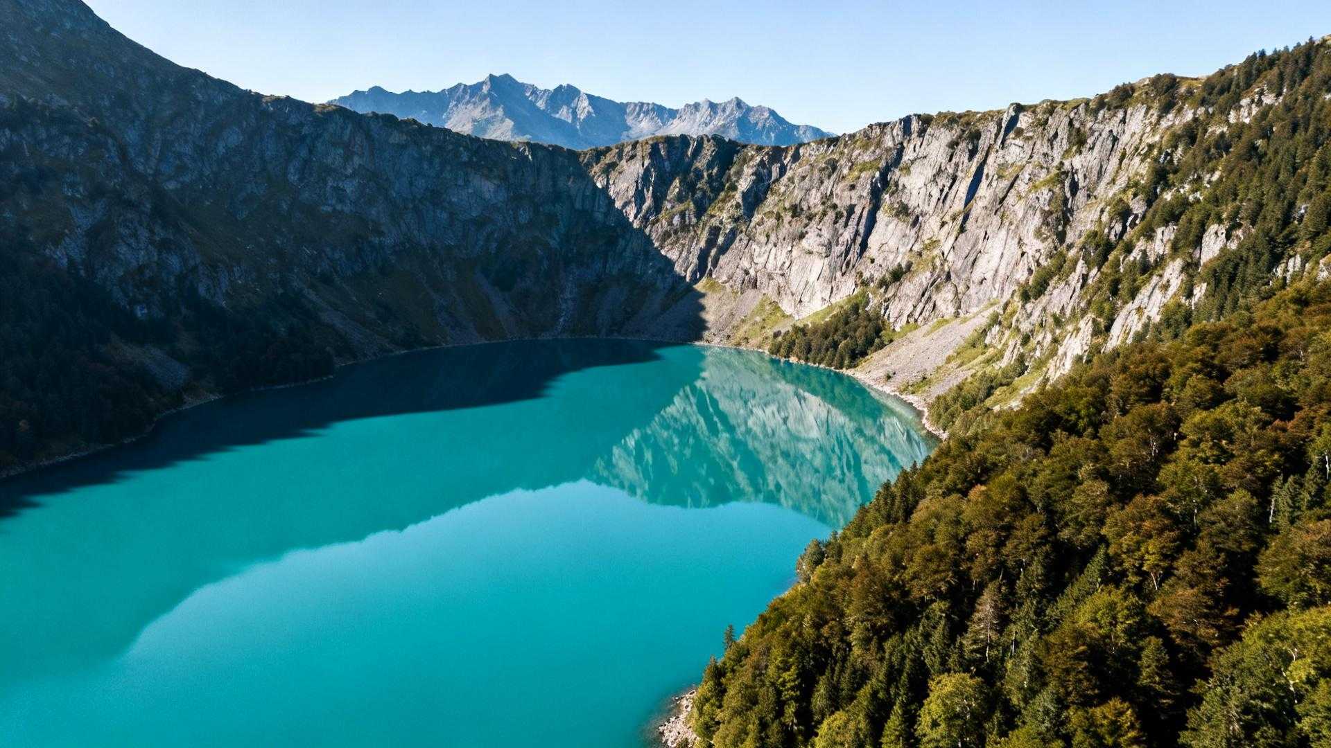 Ce lac glaciaire de 5 hectares interdit la baignade depuis 10 000 ans