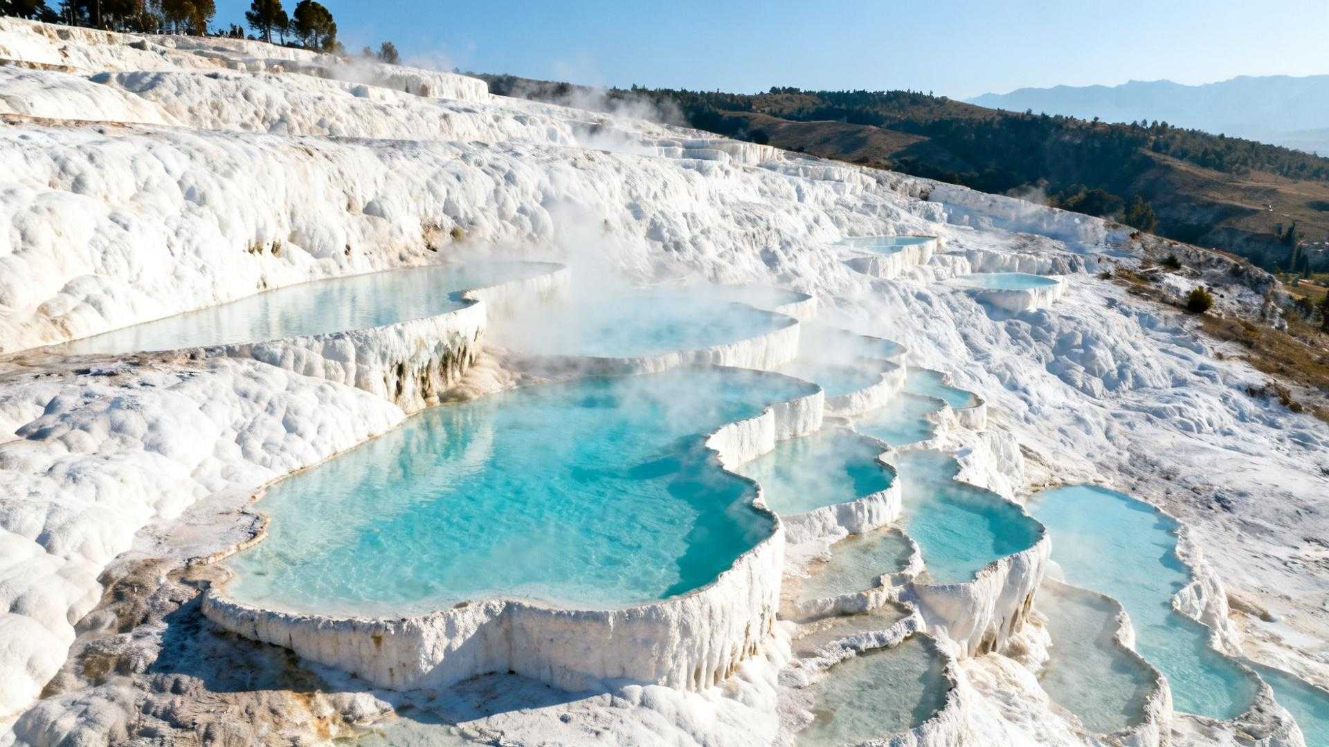 30 € pour Pamukkale contre 100 € au Blue Lagoon — même eau thermale turquoise