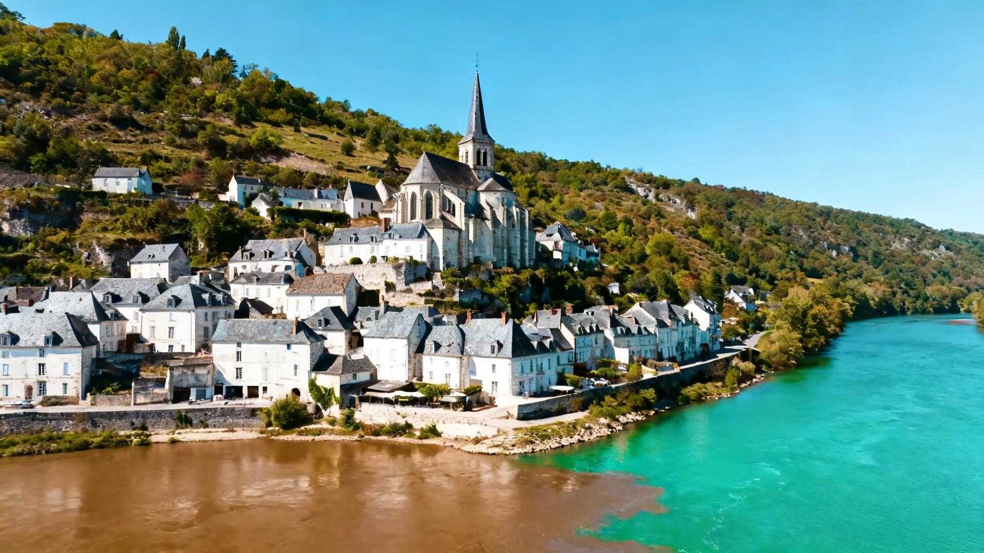 227 habitants gardent le dernier confluent sacré de France – 30% moins cher que Saumur