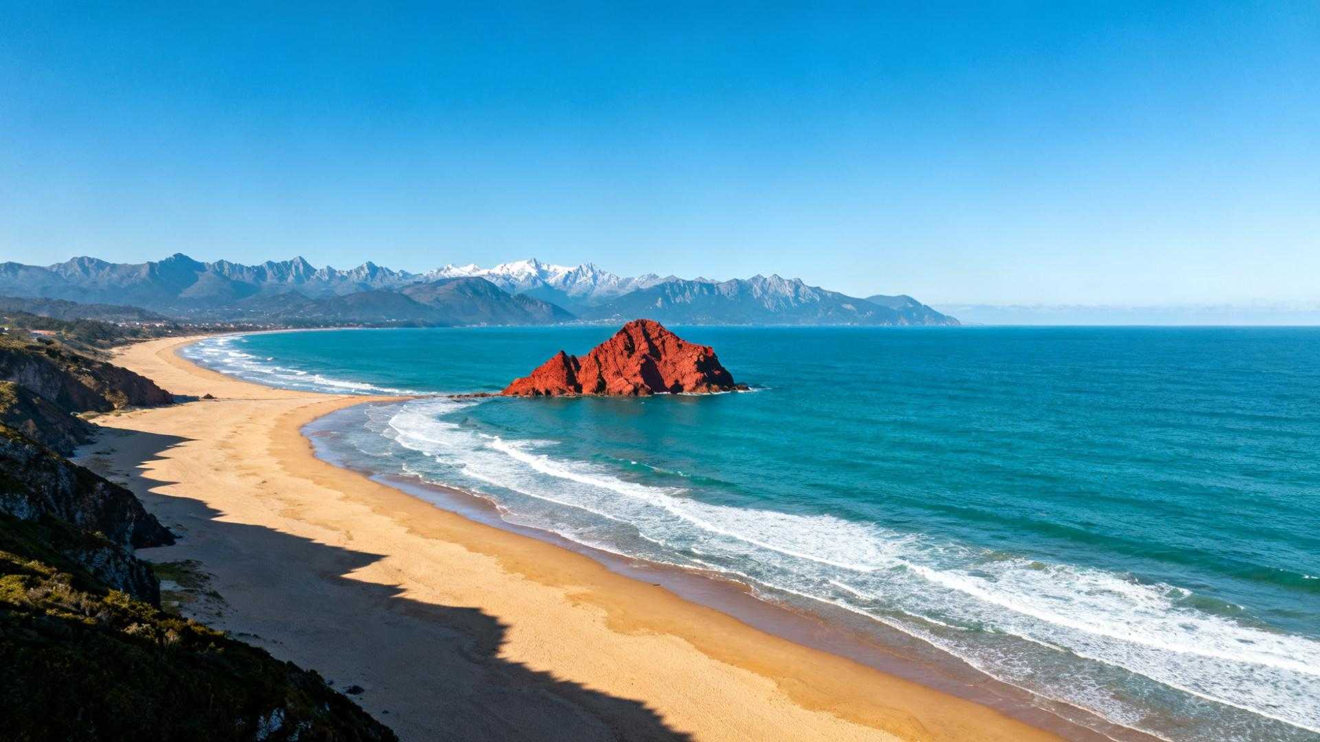 3,5 km de sable à 23 °C — cette plage basque reste 40 % moins chère que Nice
