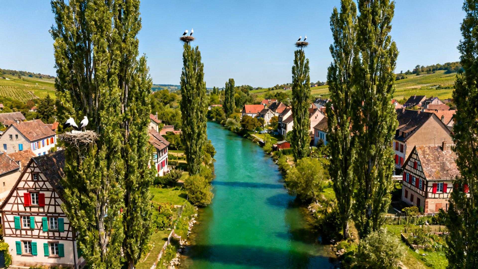 Cette rivière de 217 km traverse l'Alsace mais 90% des touristes ignorent son nom